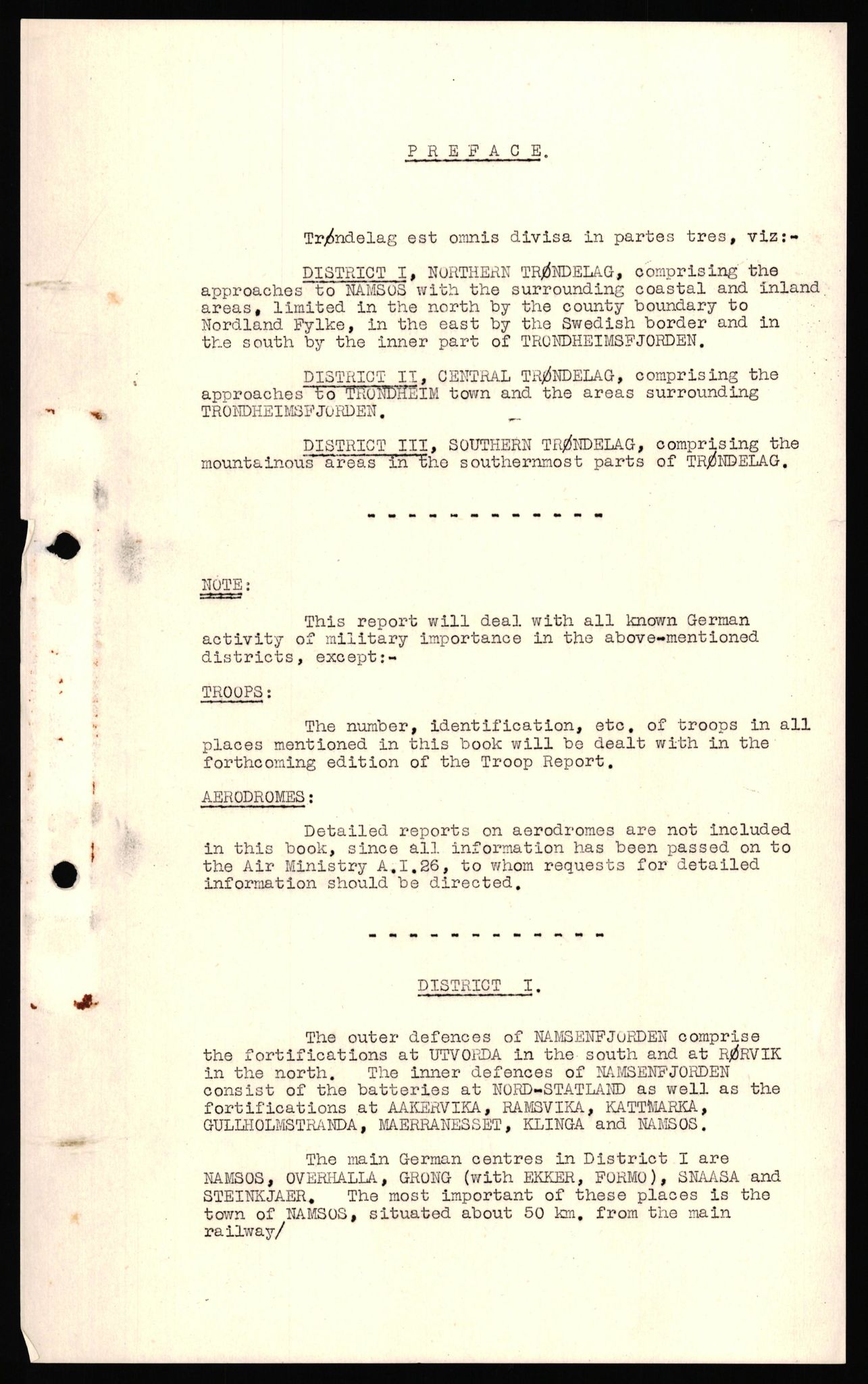 Forsvaret, Forsvarets overkommando II, AV/RA-RAFA-3915/D/Dd/L0010: Nord- og Sør-Trøndelag, 1942-1945, s. 4