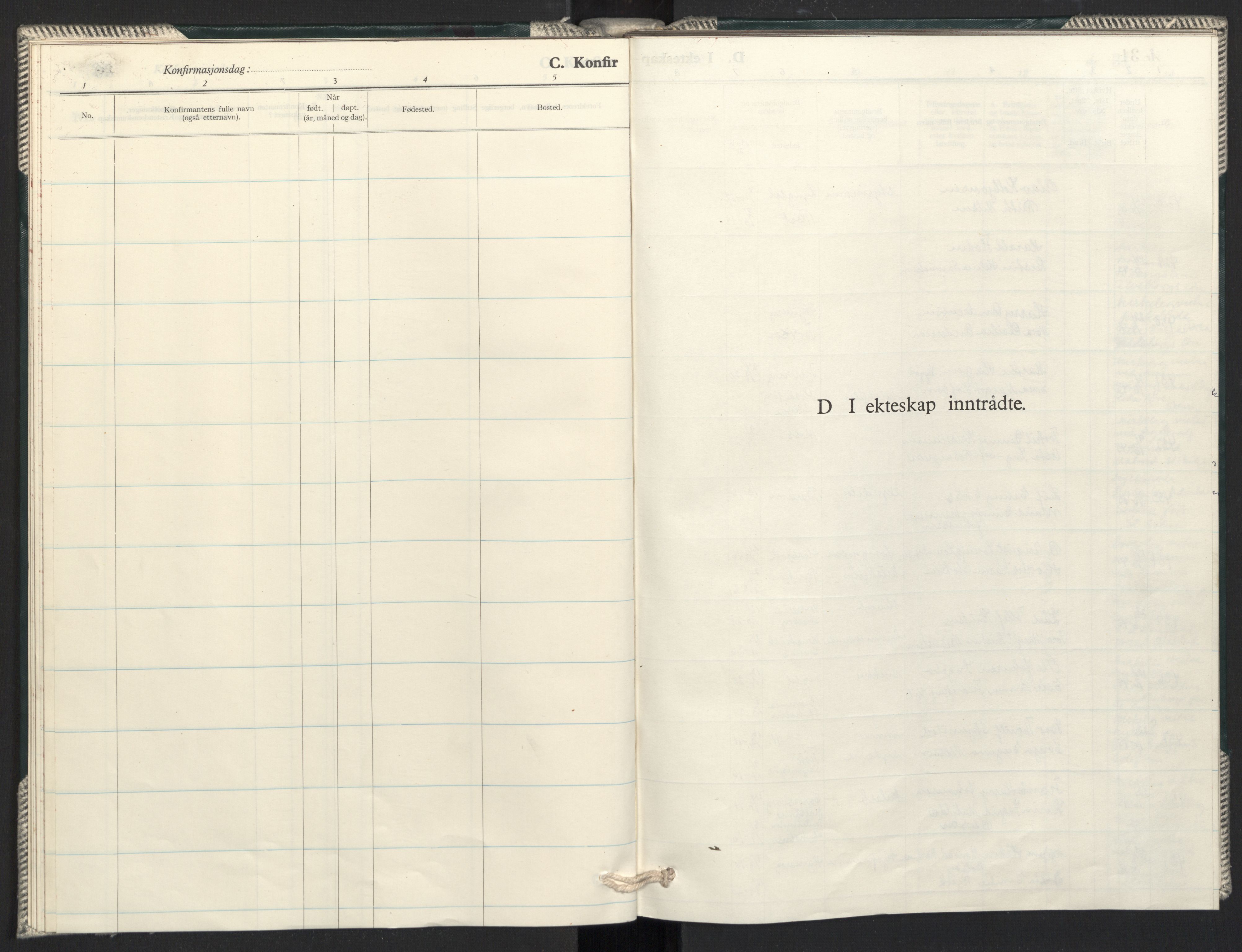 Prestekontoret i Sverige under okkupasjonen Kirkebøker, AV/SAO-A-11045/F/L0005: Ministerialbok nr. 5, 1945-1945