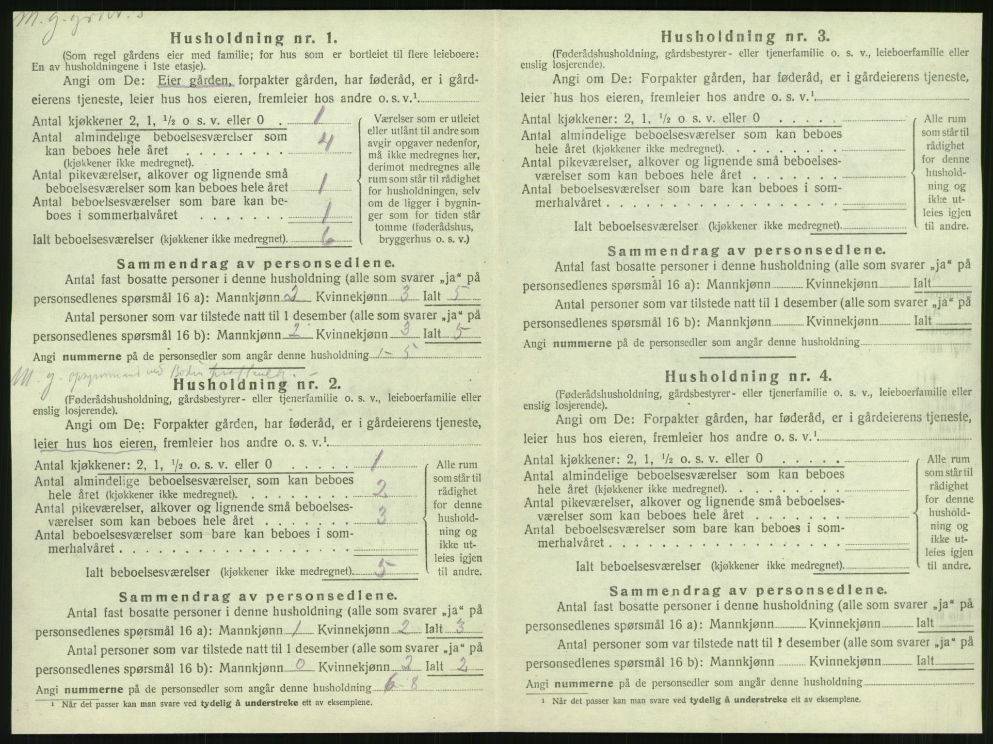 SAT, Folketelling 1920 for 1832 Hemnes herred, 1920, s. 1127