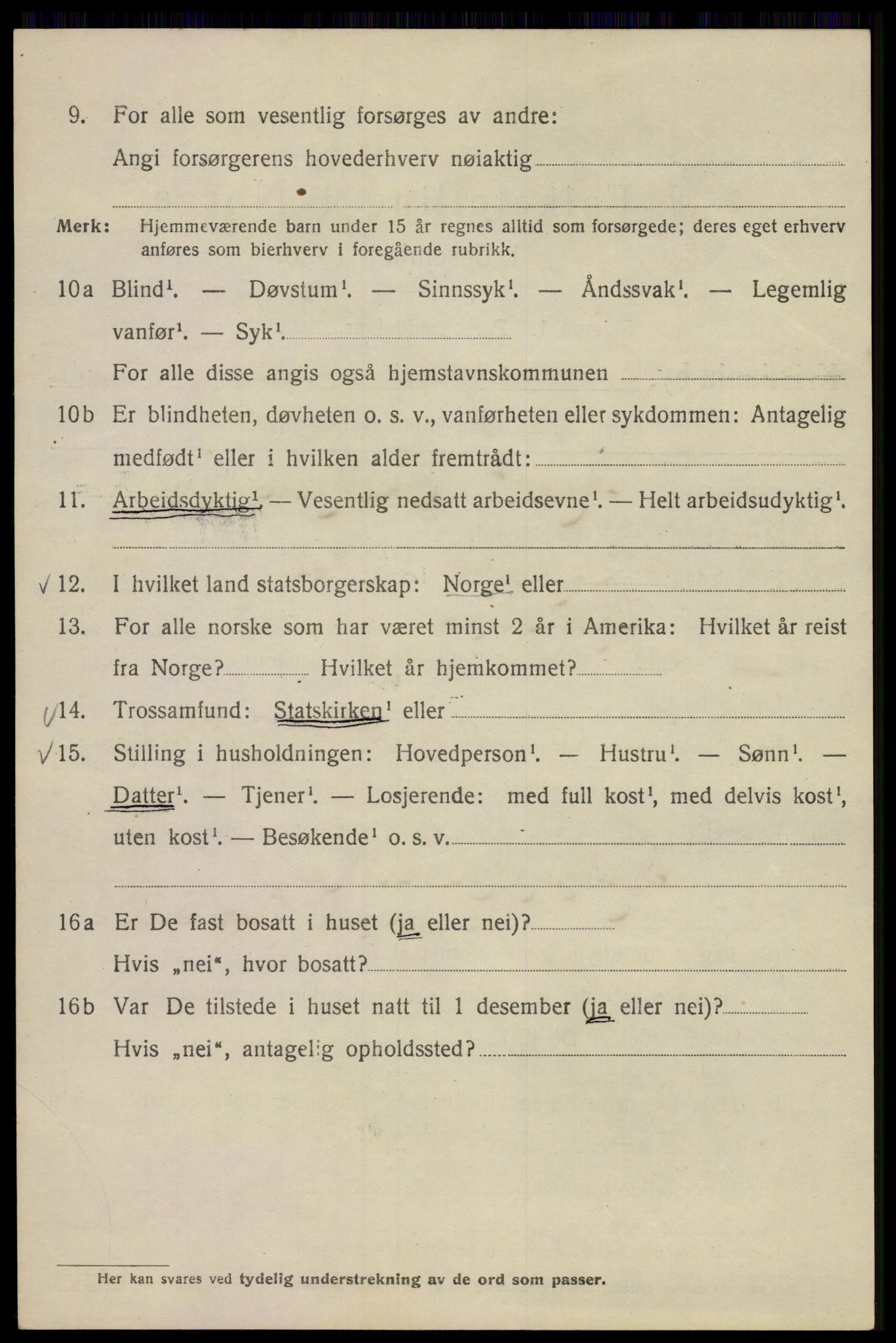 SAO, Folketelling 1920 for 0301 Kristiania kjøpstad, 1920, s. 229050