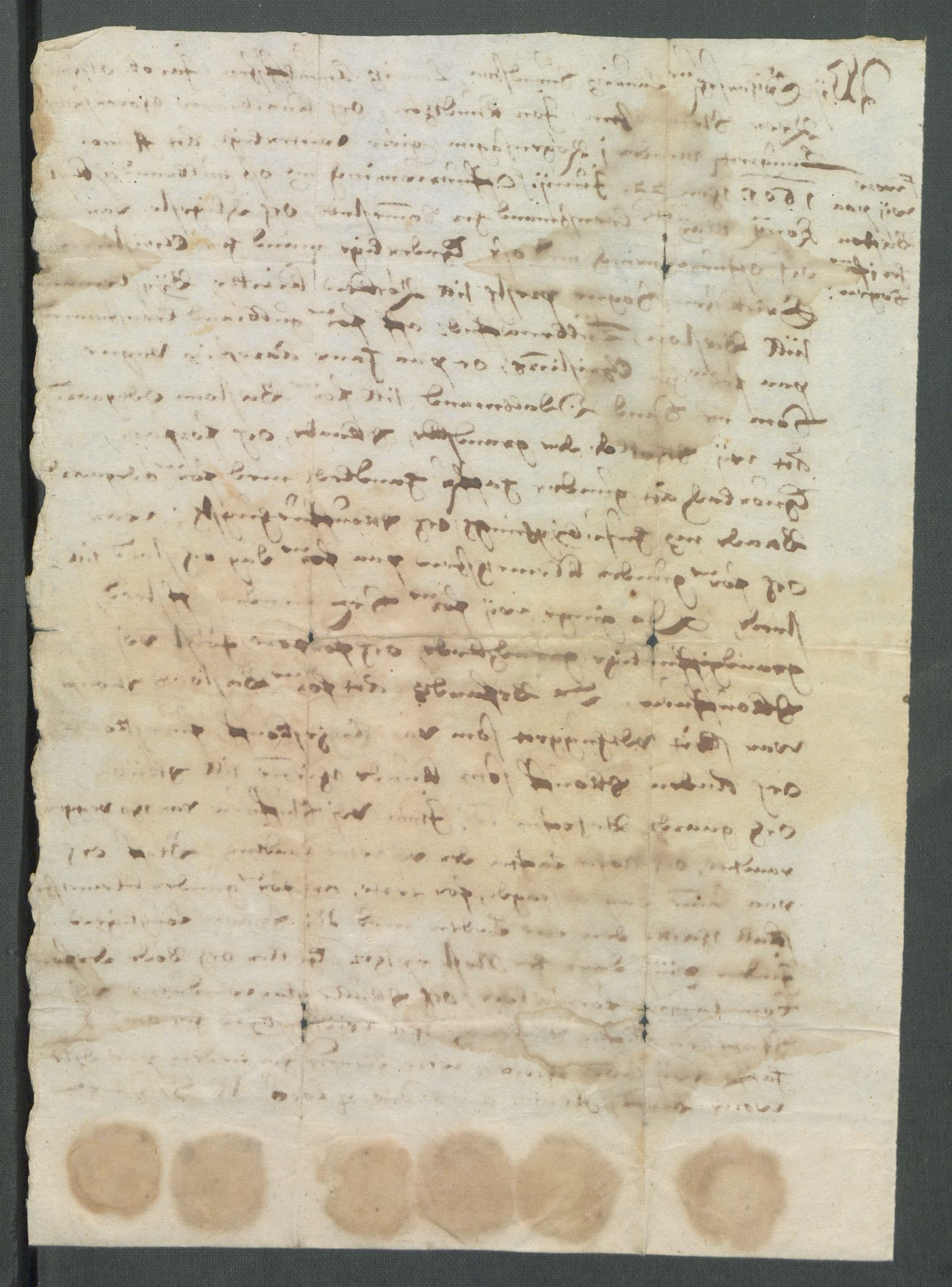Riksarkivets diplomsamling, AV/RA-EA-5965/F02/L0114: Dokumenter, 1605, s. 37