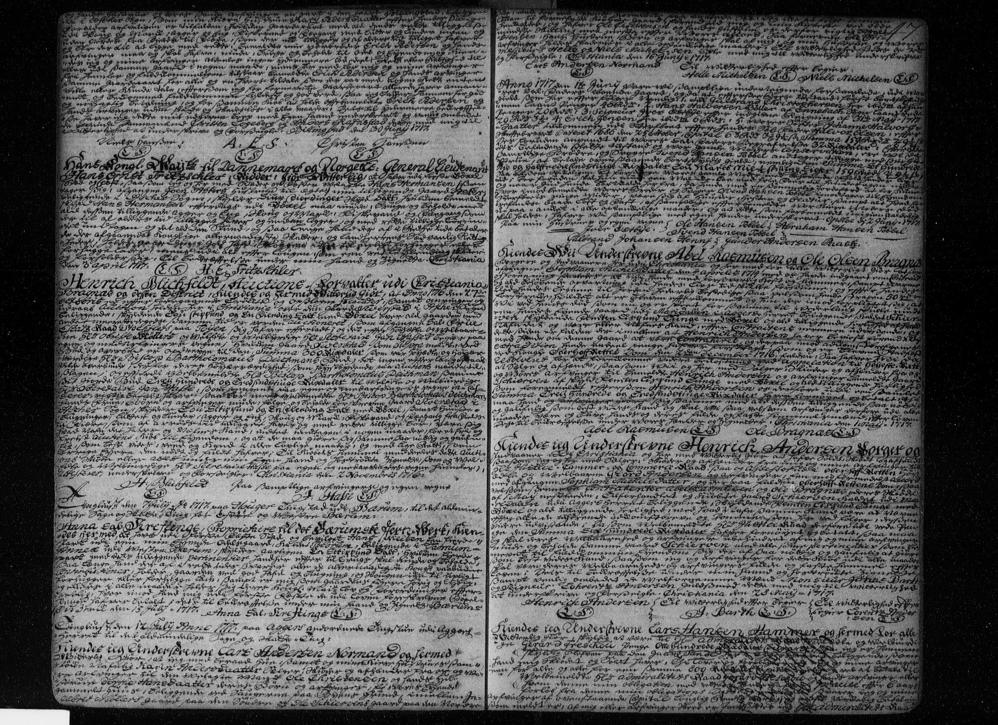 Aker sorenskriveri, SAO/A-10895/G/Gb/Gba/L0001: Pantebok nr. I 1, 1710-1740, s. 47