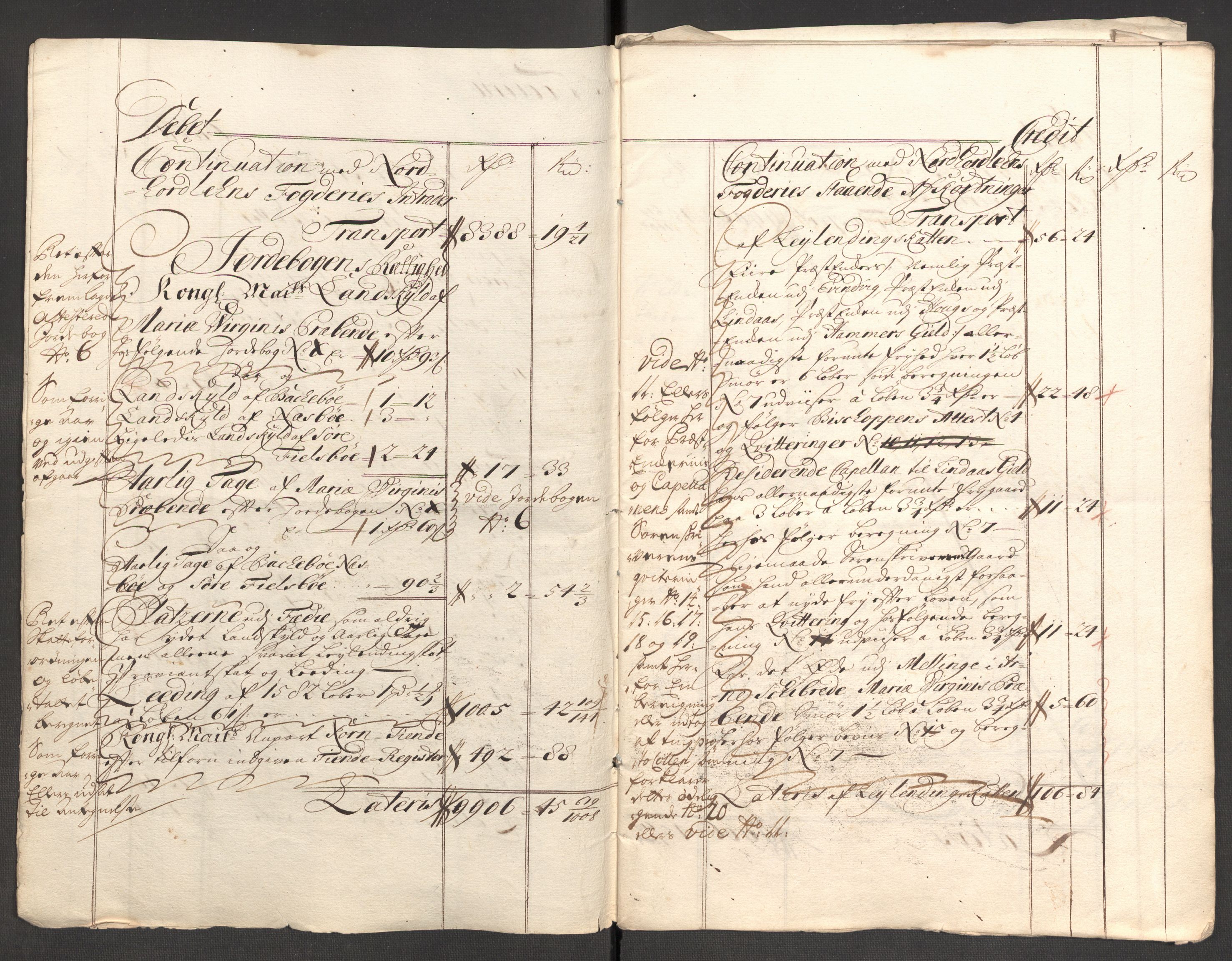 Rentekammeret inntil 1814, Reviderte regnskaper, Fogderegnskap, RA/EA-4092/R51/L3188: Fogderegnskap Nordhordland og Voss, 1706-1707, s. 77