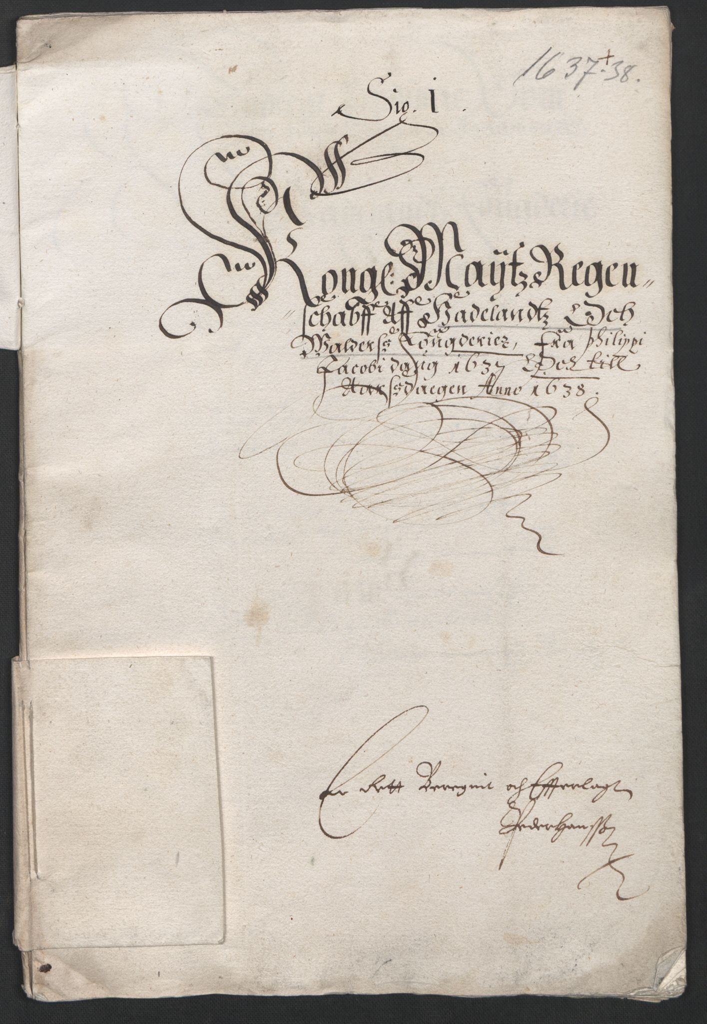 Rentekammeret inntil 1814, Reviderte regnskaper, Lensregnskaper, AV/RA-EA-5023/R/Rb/Rba/L0132: Akershus len, 1635-1638