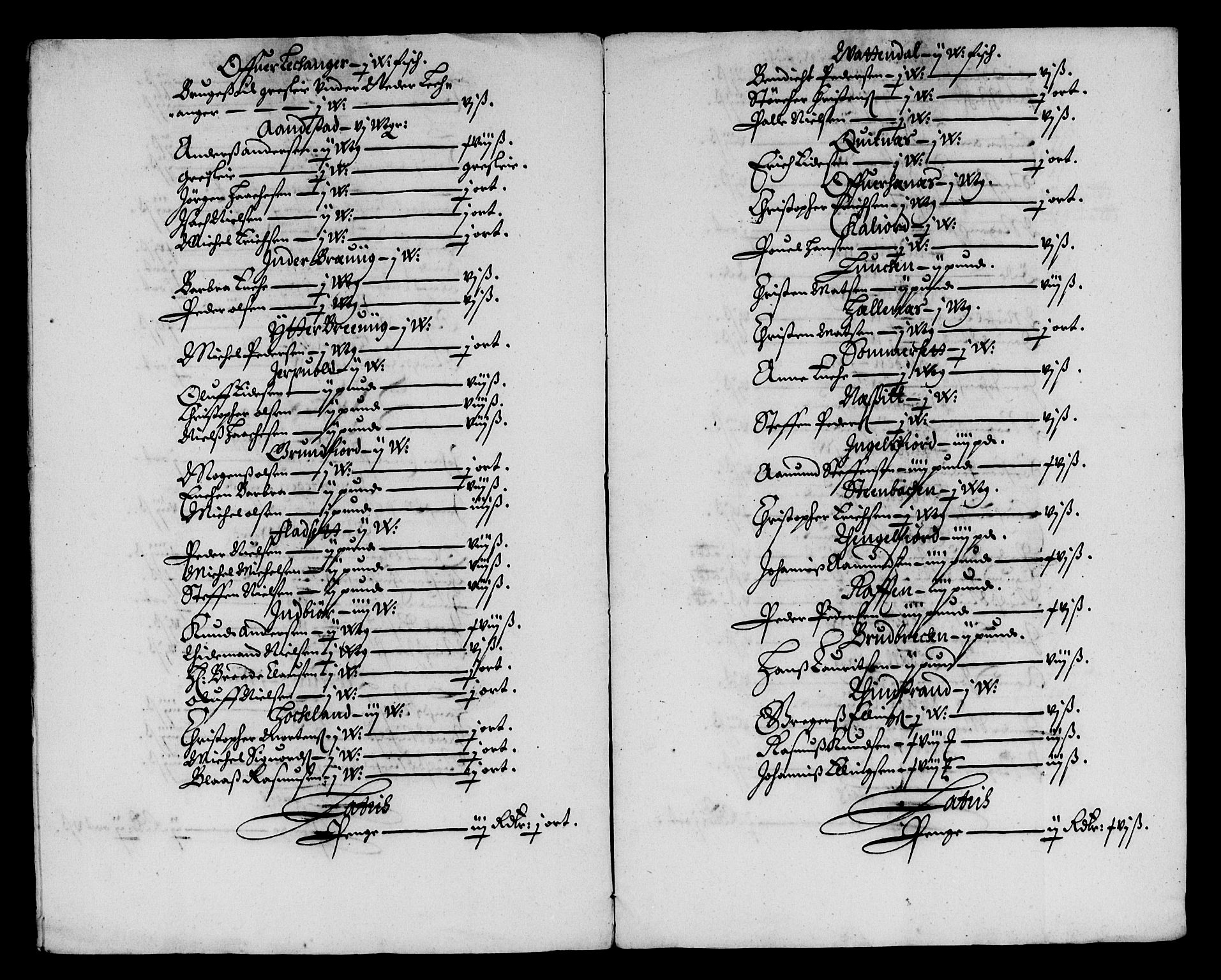 Rentekammeret inntil 1814, Reviderte regnskaper, Lensregnskaper, AV/RA-EA-5023/R/Rb/Rbz/L0041: Nordlandenes len, 1664-1667