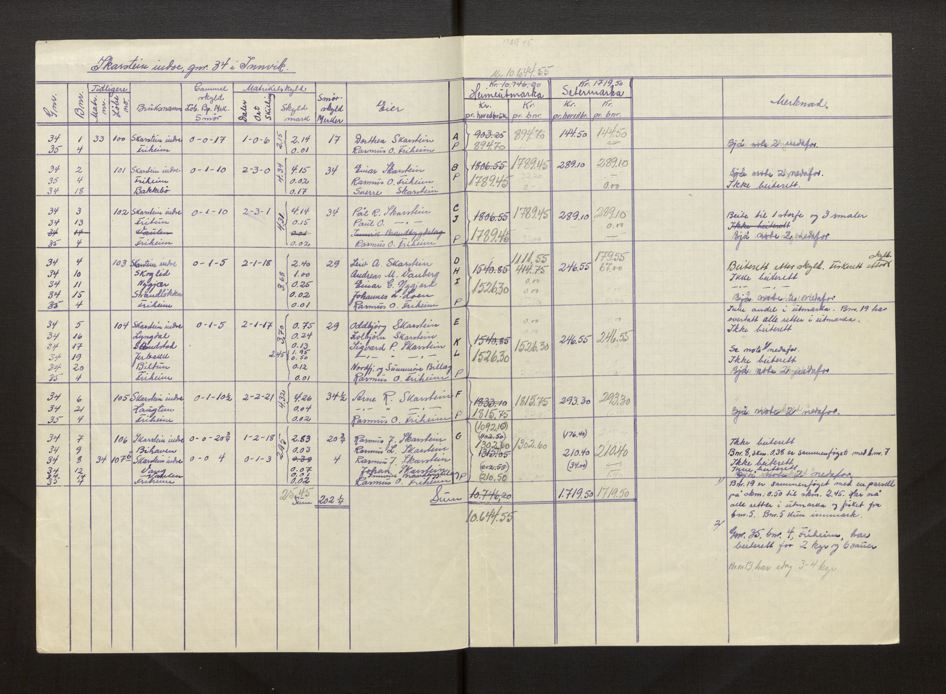 Sogn og Fjordane jordskiftedøme - I Nordfjord jordskiftedistrikt, AV/SAB-A-6001/B/L0099: Jordskiftedokument, 1943-1954, s. 14