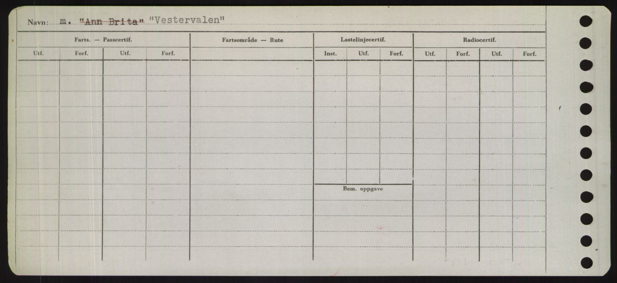 Sjøfartsdirektoratet med forløpere, Skipsmålingen, AV/RA-S-1627/H/Hd/L0040: Fartøy, U-Ve, s. 694