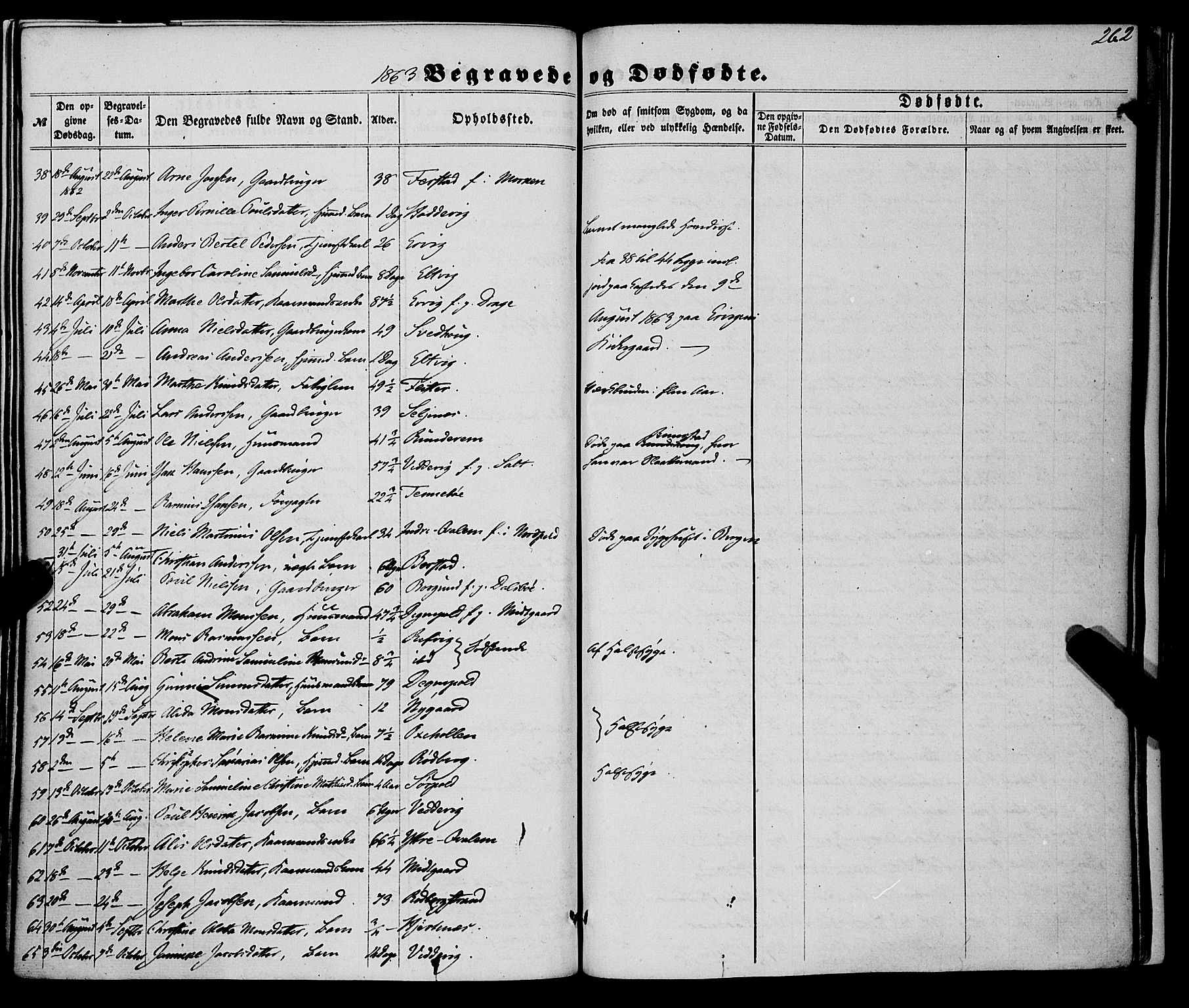 Selje sokneprestembete, AV/SAB-A-99938/H/Ha/Haa/Haaa: Ministerialbok nr. A 11, 1858-1870, s. 262