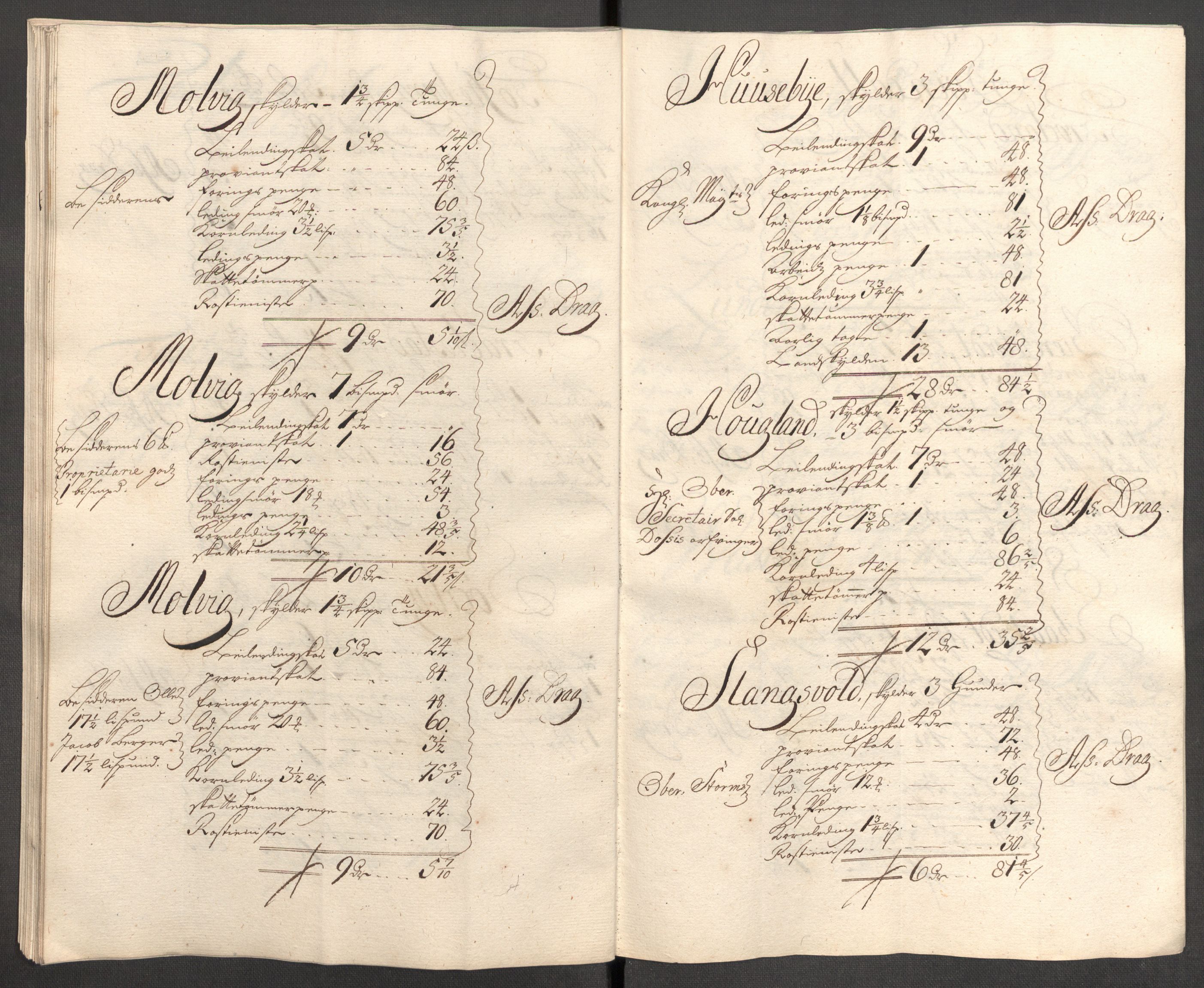 Rentekammeret inntil 1814, Reviderte regnskaper, Fogderegnskap, AV/RA-EA-4092/R04/L0138: Fogderegnskap Moss, Onsøy, Tune, Veme og Åbygge, 1713-1714, s. 241