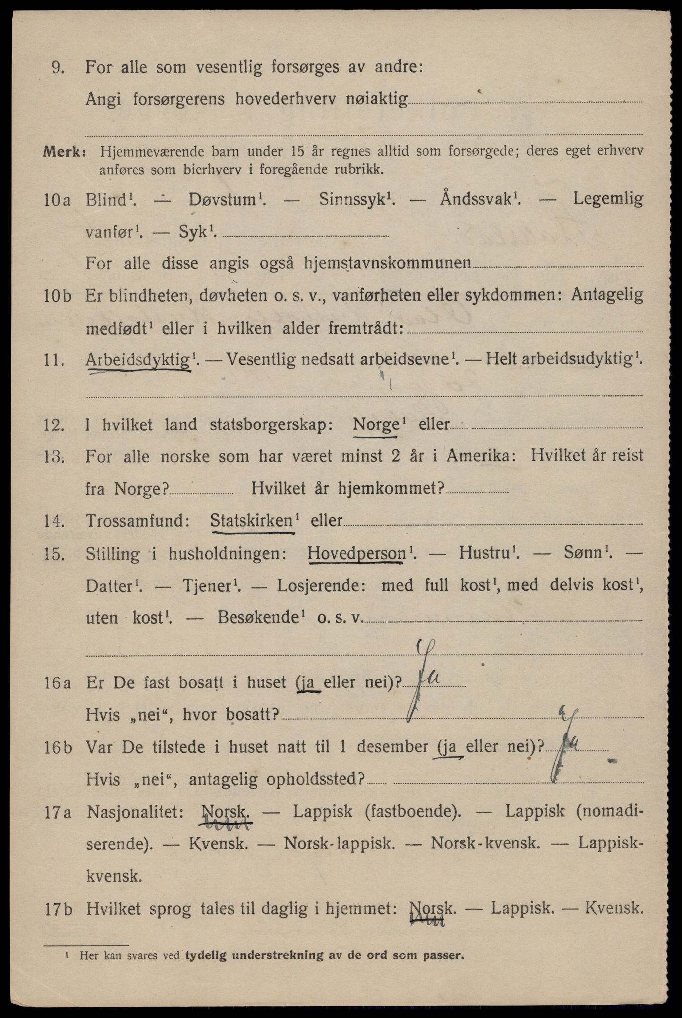 SAT, Folketelling 1920 for 1859 Flakstad herred, 1920, s. 3418