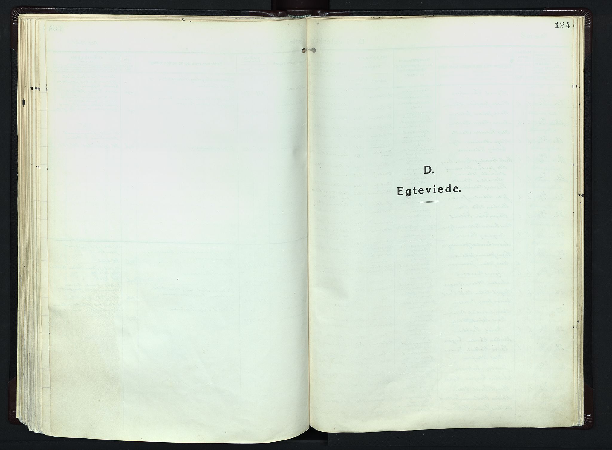 Vestre Bærum prestekontor Kirkebøker, AV/SAO-A-10209a/F/Fa/L0003: Ministerialbok nr. 3, 1916-1930, s. 124