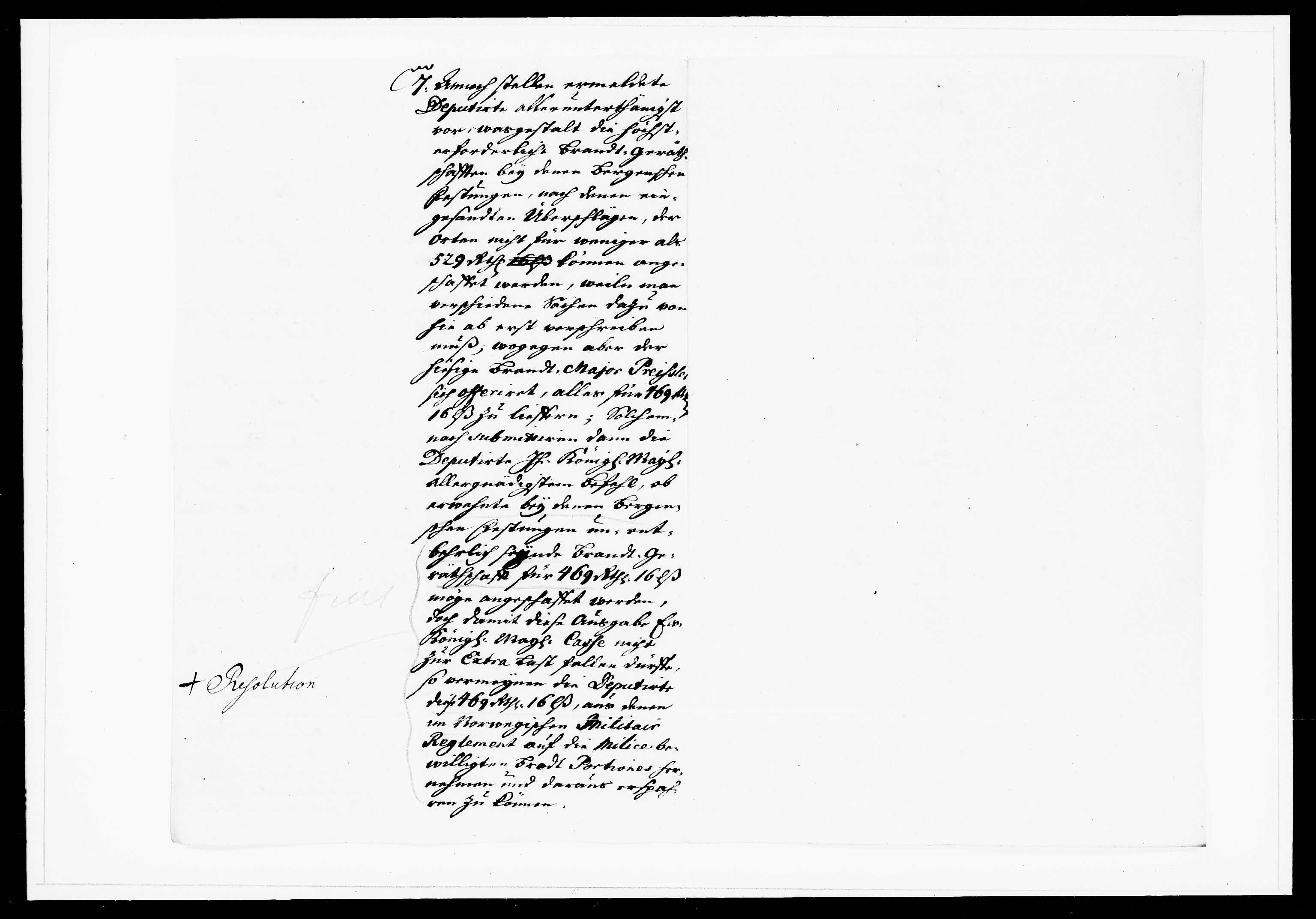 Krigskollegiet, Krigskancelliet, DRA/A-0006/-/1143-1150: Refererede sager, 1738, s. 13