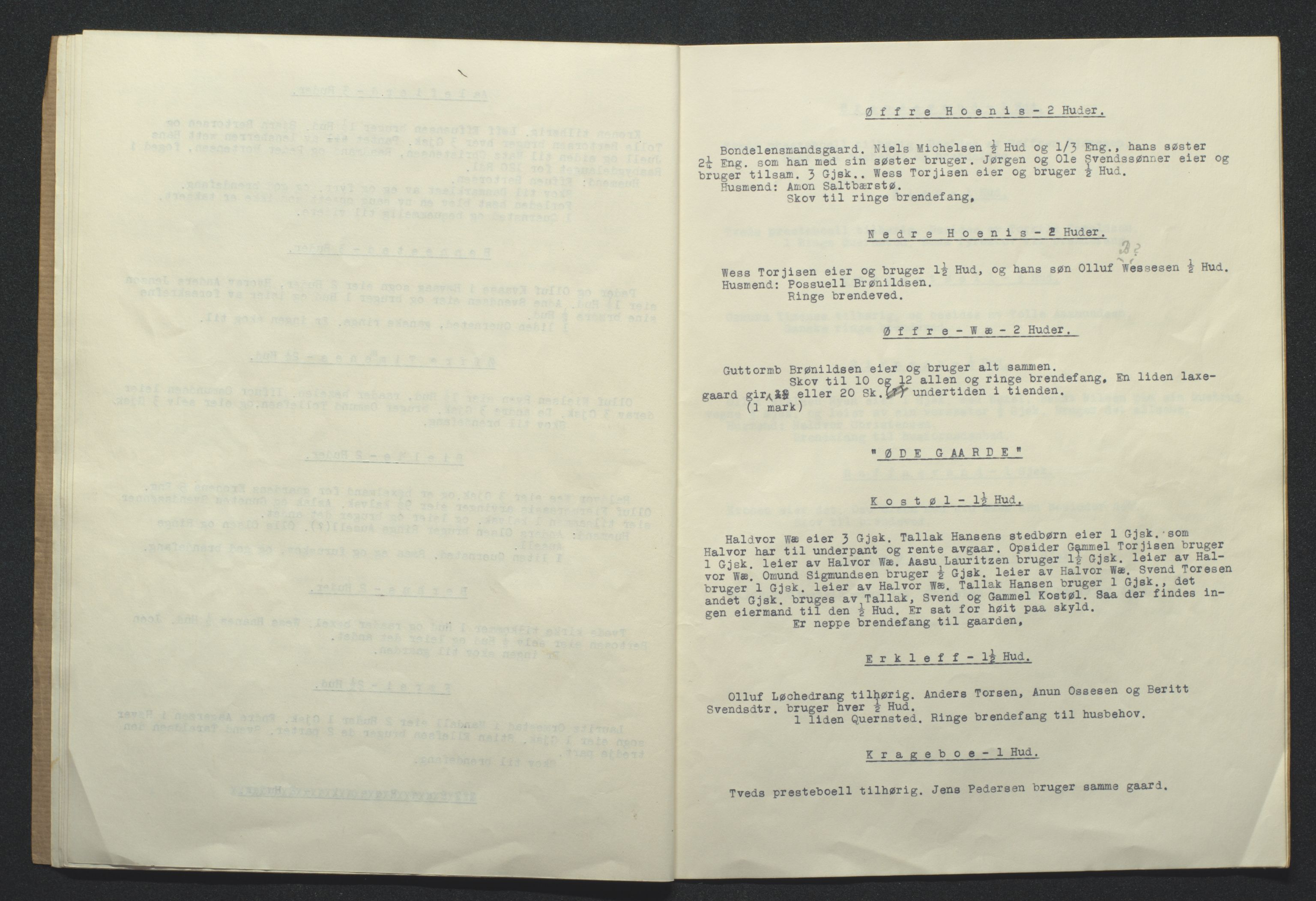 Tveit bygdesogenemnd, AV/SAK-D/0770/F/L0001: A - Emneordnet materiale, 1576-1945, s. 16