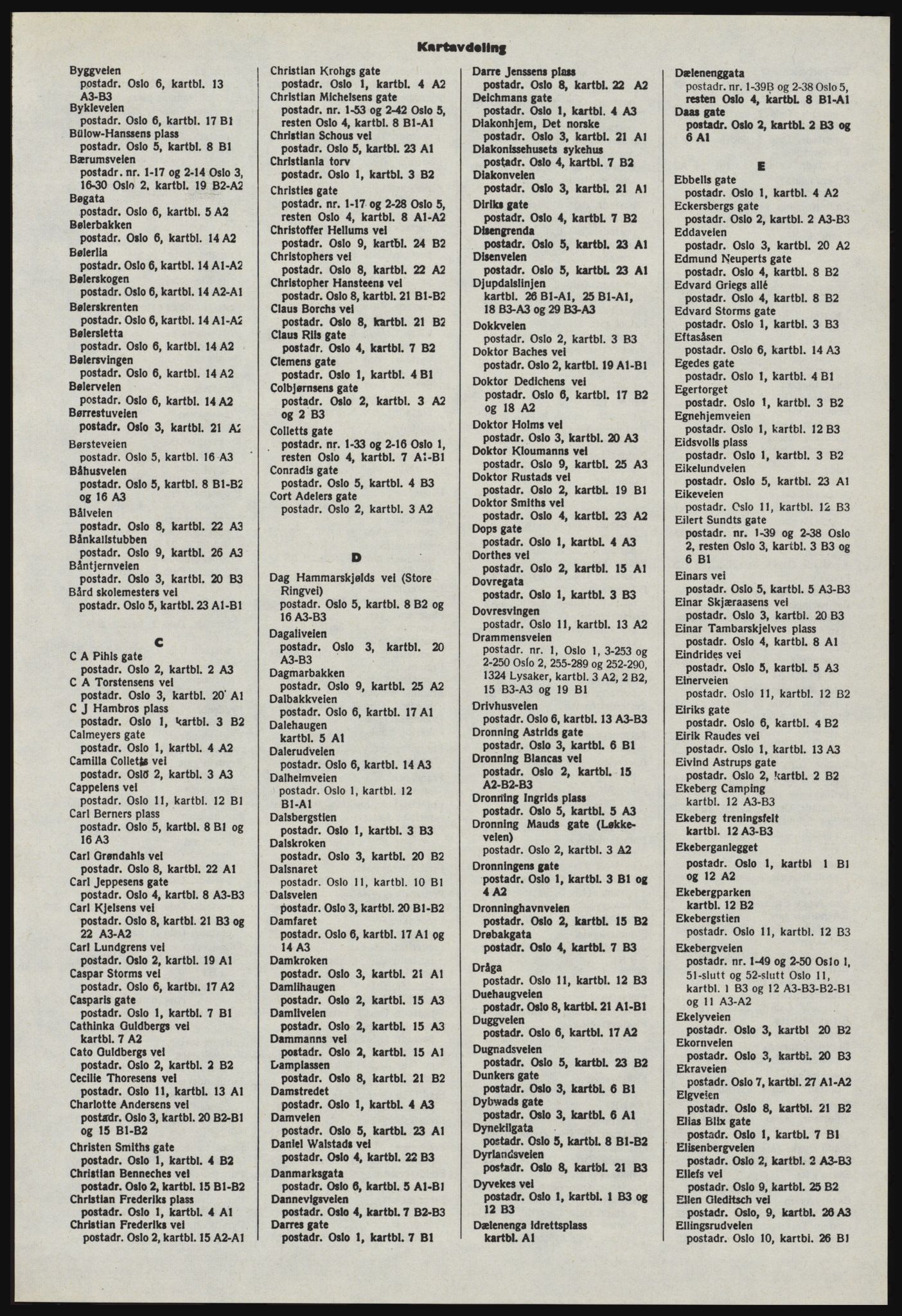 Kristiania/Oslo adressebok, PUBL/-, 1977-1978