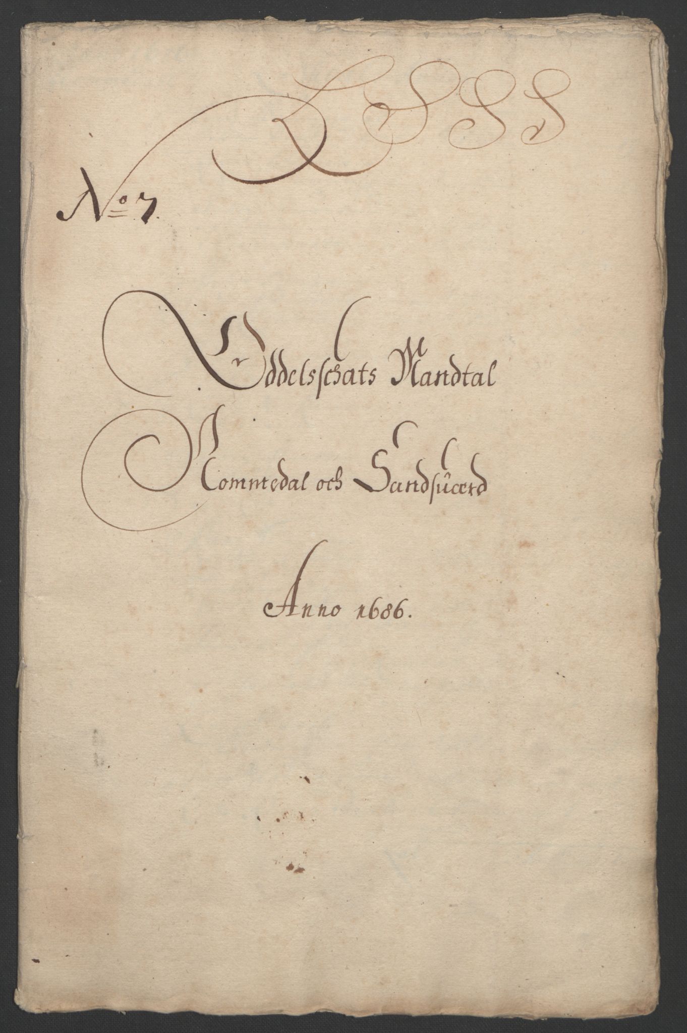 Rentekammeret inntil 1814, Reviderte regnskaper, Fogderegnskap, AV/RA-EA-4092/R24/L1572: Fogderegnskap Numedal og Sandsvær, 1679-1686, s. 149