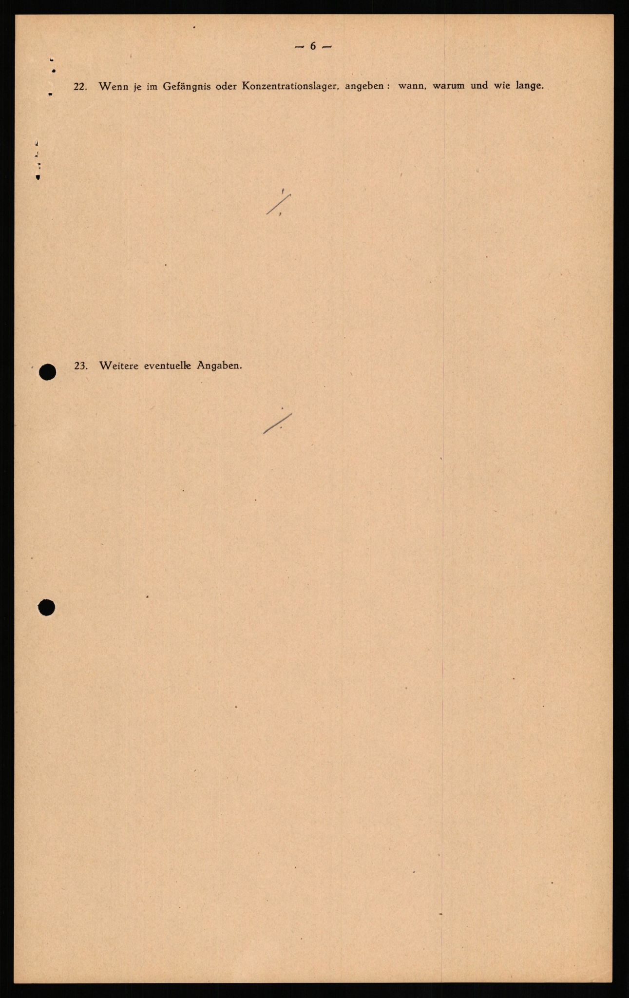 Forsvaret, Forsvarets overkommando II, AV/RA-RAFA-3915/D/Db/L0021: CI Questionaires. Tyske okkupasjonsstyrker i Norge. Tyskere., 1945-1946, s. 94