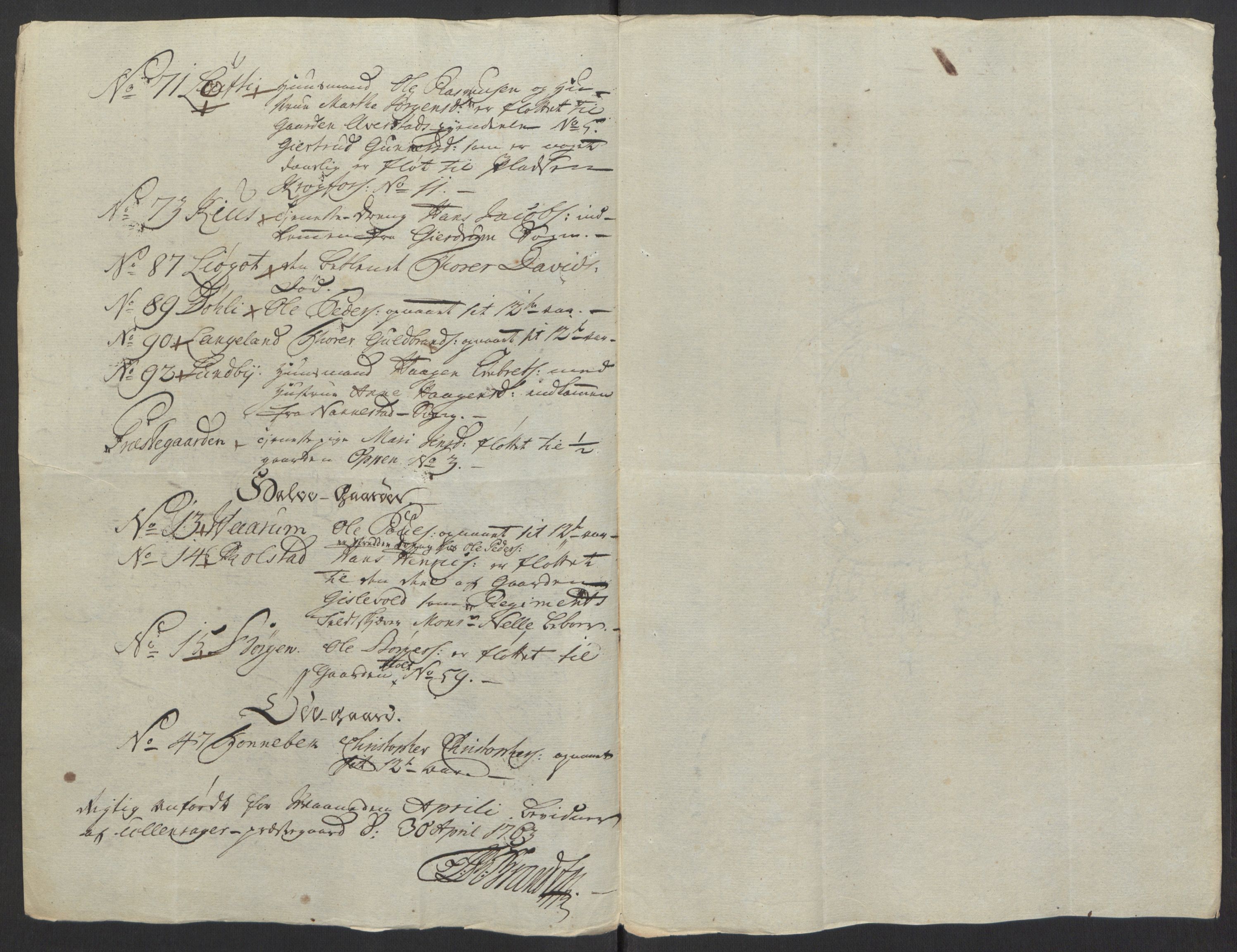 Rentekammeret inntil 1814, Reviderte regnskaper, Fogderegnskap, RA/EA-4092/R12/L0803: Ekstraskatten Øvre Romerike, 1763-1764, s. 67