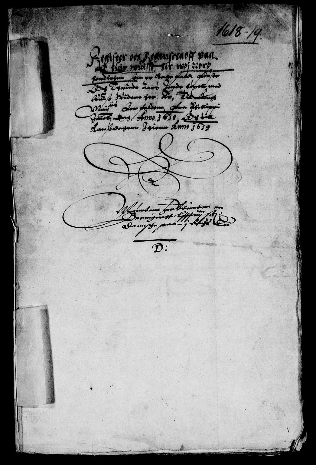 Rentekammeret inntil 1814, Reviderte regnskaper, Lensregnskaper, AV/RA-EA-5023/R/Rb/Rbt/L0025: Bergenhus len, 1617-1619