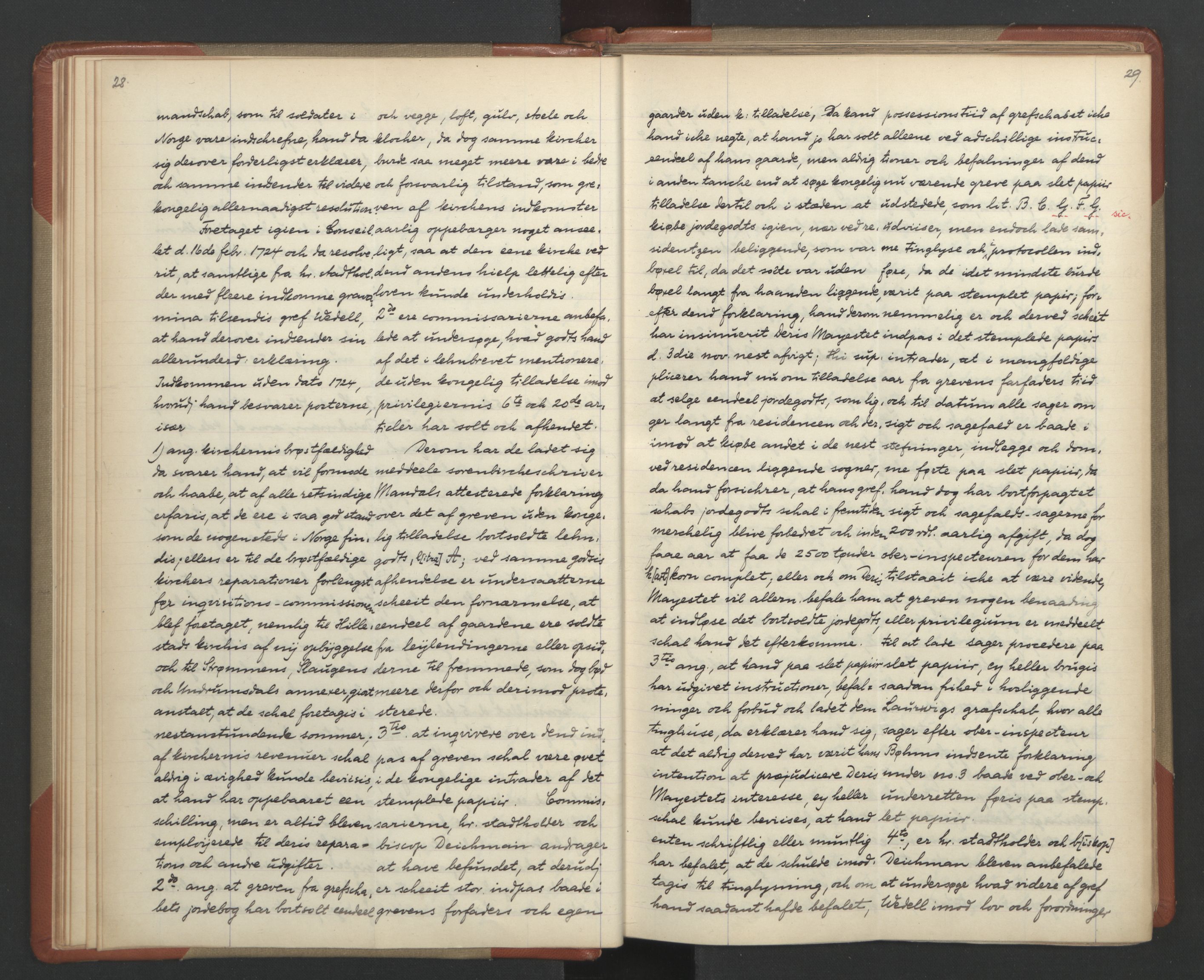 Avskriftsamlingen, AV/RA-EA-4022/F/Fa/L0087: Supplikker, 1724, s. 18