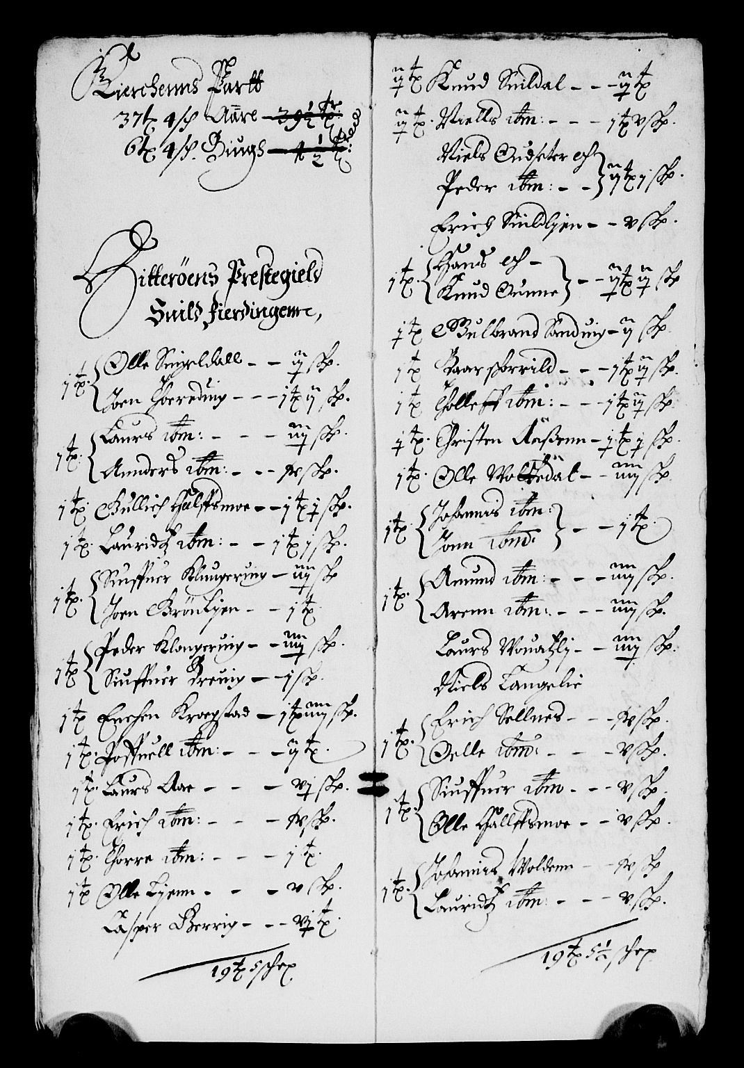 Rentekammeret inntil 1814, Reviderte regnskaper, Lensregnskaper, AV/RA-EA-5023/R/Rb/Rbw/L0142: Trondheim len, 1659-1661