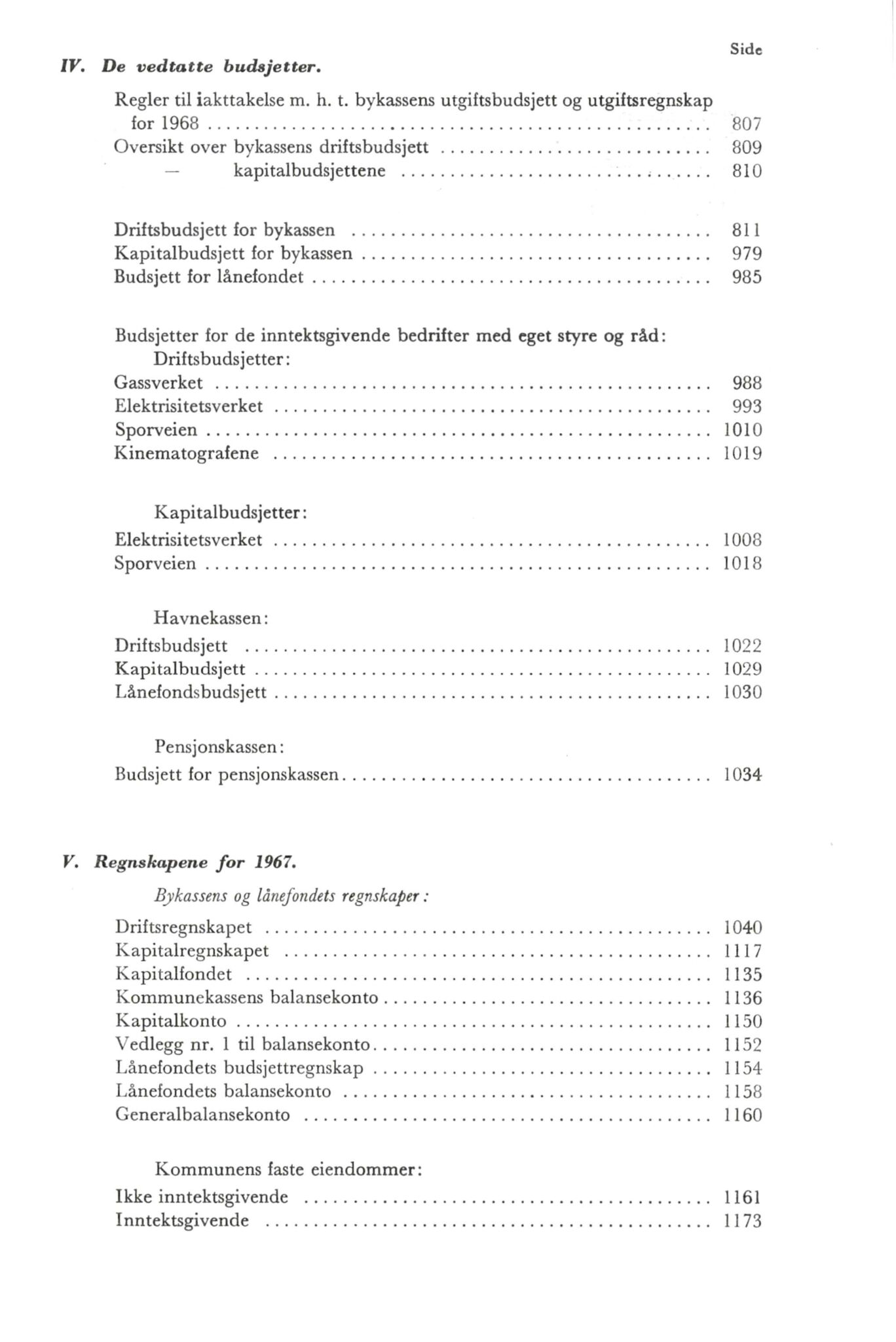 Bergen kommune. Formannskapet, BBA/A-0003/Ad/L0197: Bergens Kommuneforhandlinger, bind II, 1968