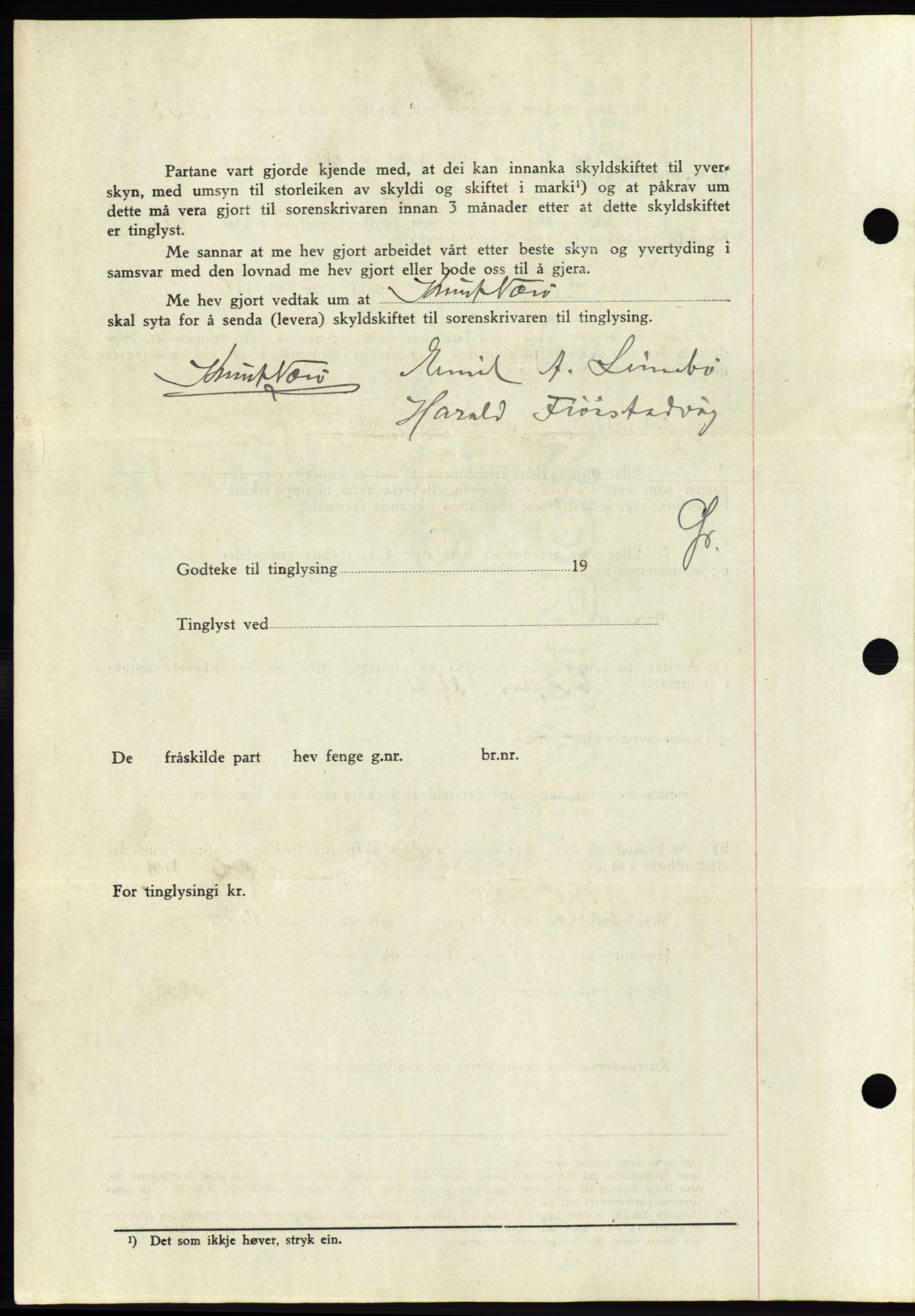 Søre Sunnmøre sorenskriveri, AV/SAT-A-4122/1/2/2C/L0064: Pantebok nr. 58, 1937-1938, Dagboknr: 1441/1937