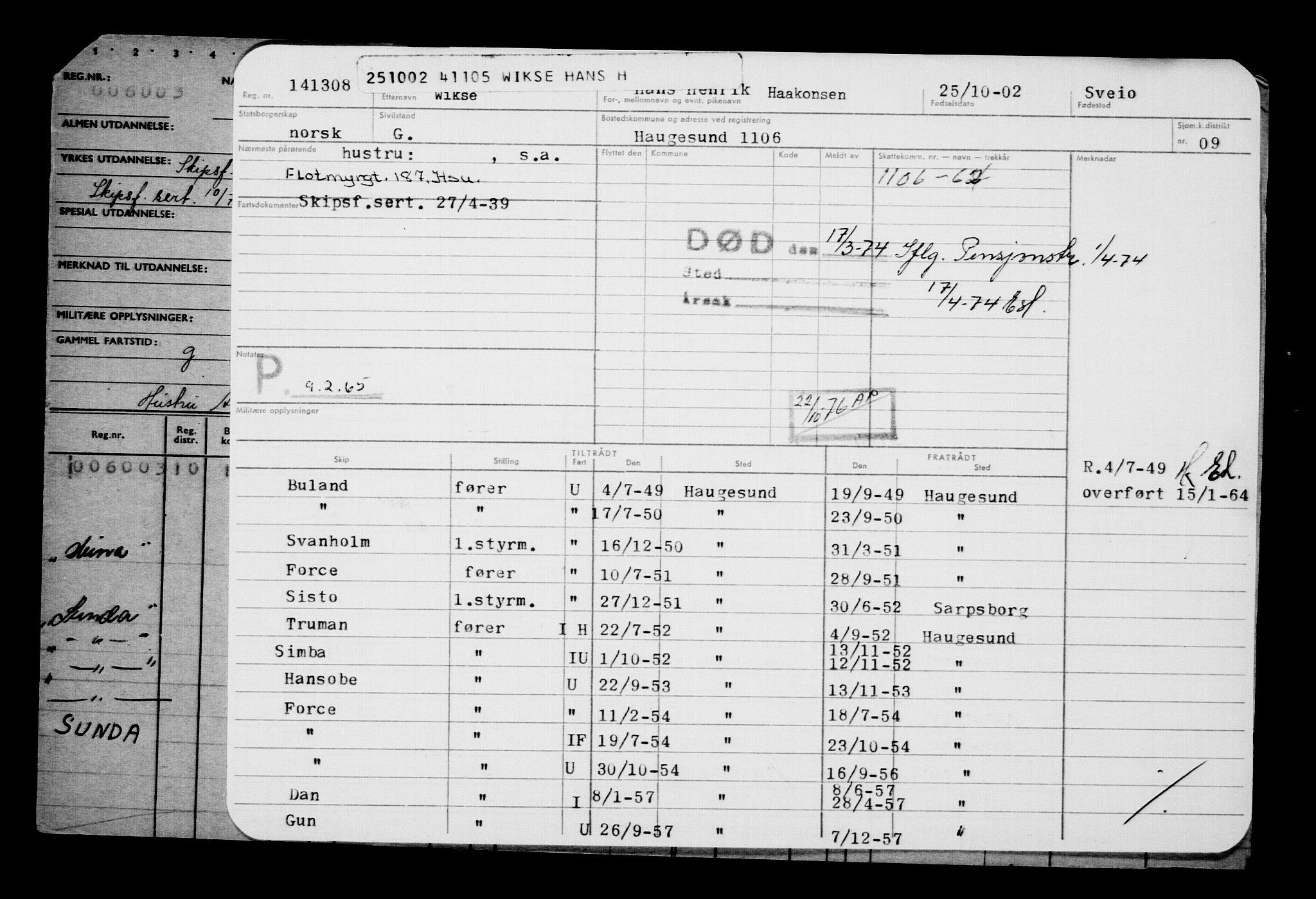 Direktoratet for sjømenn, AV/RA-S-3545/G/Gb/L0046: Hovedkort, 1902, s. 555