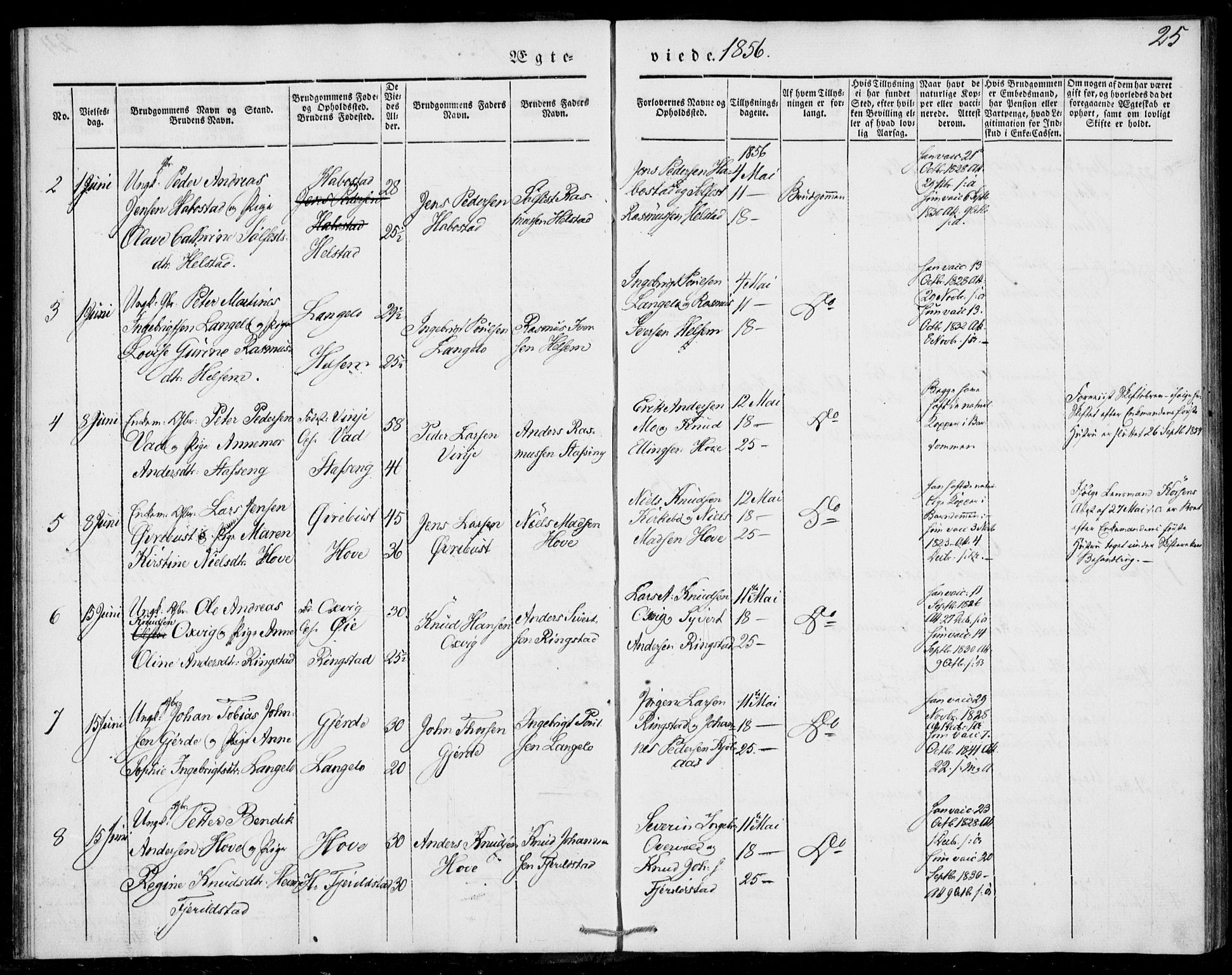 Ministerialprotokoller, klokkerbøker og fødselsregistre - Møre og Romsdal, SAT/A-1454/520/L0276: Ministerialbok nr. 520A06, 1844-1881, s. 25