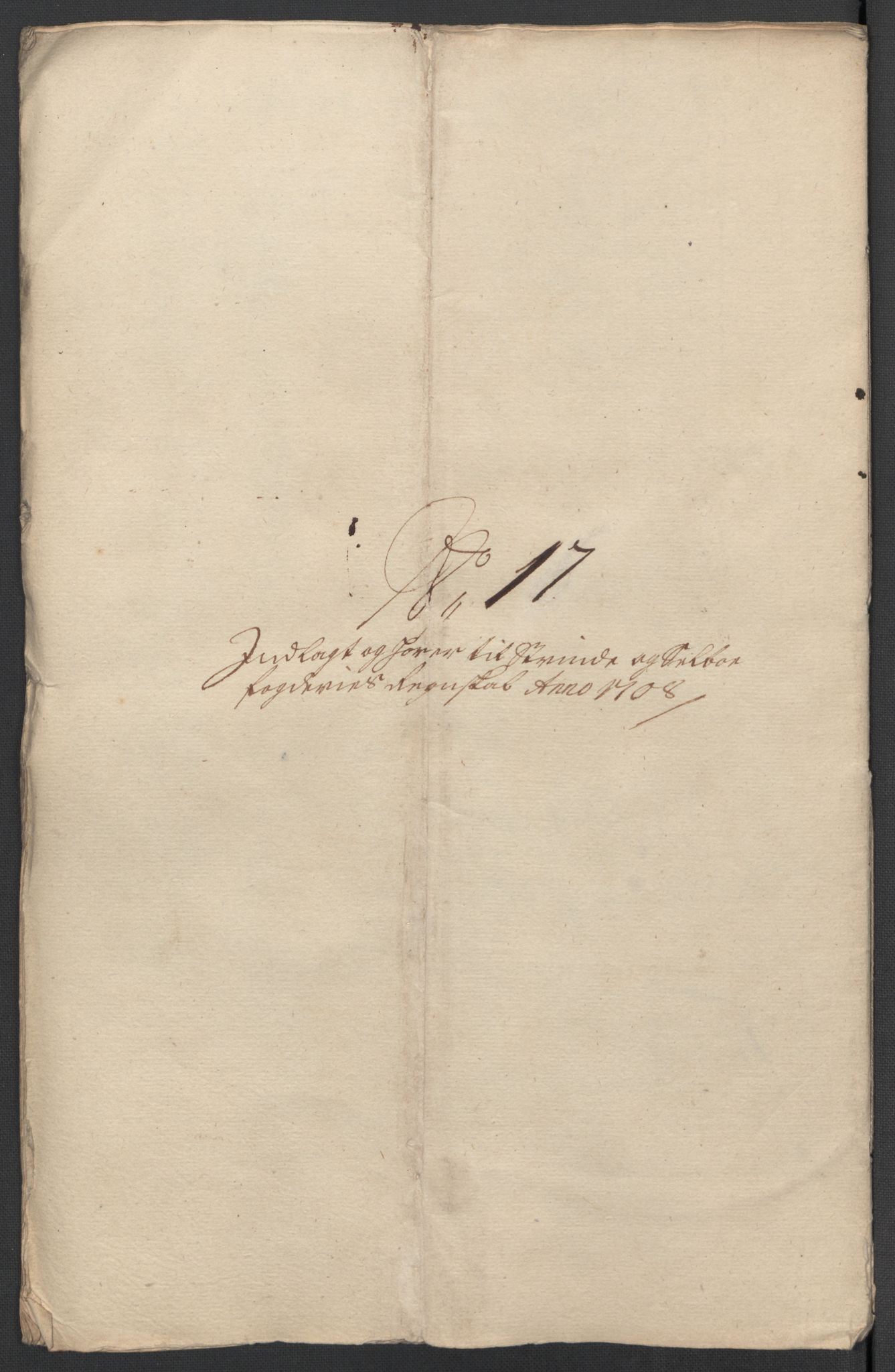 Rentekammeret inntil 1814, Reviderte regnskaper, Fogderegnskap, AV/RA-EA-4092/R61/L4110: Fogderegnskap Strinda og Selbu, 1707-1708, s. 461