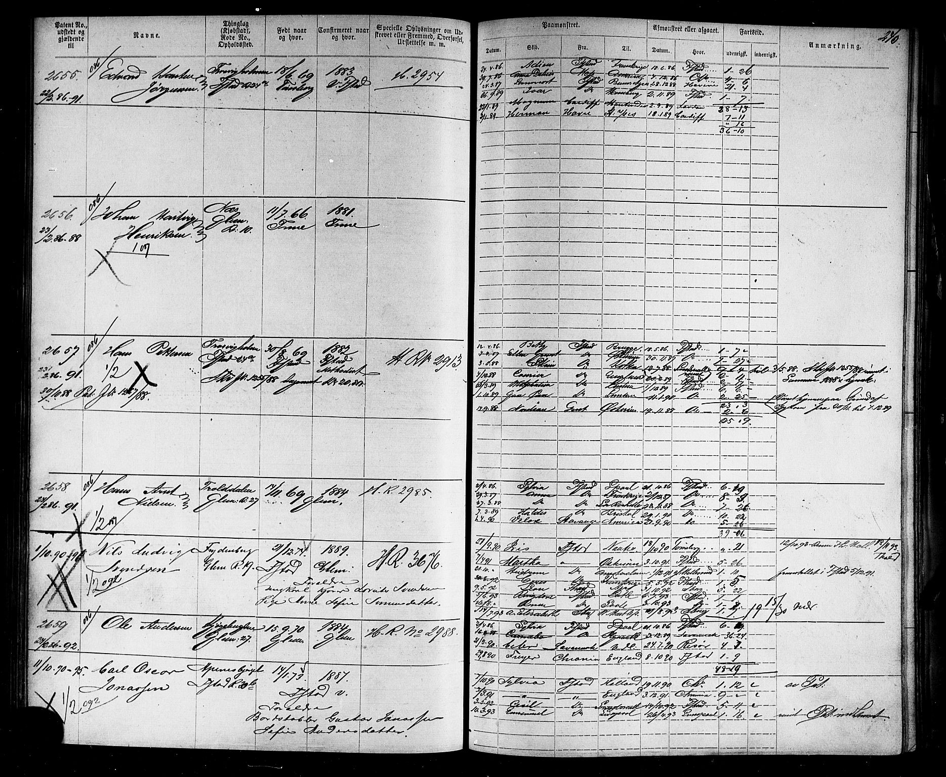 Fredrikstad mønstringskontor, AV/SAO-A-10569b/F/Fc/Fca/L0005: Annotasjonsrulle, 1884-1899, s. 247
