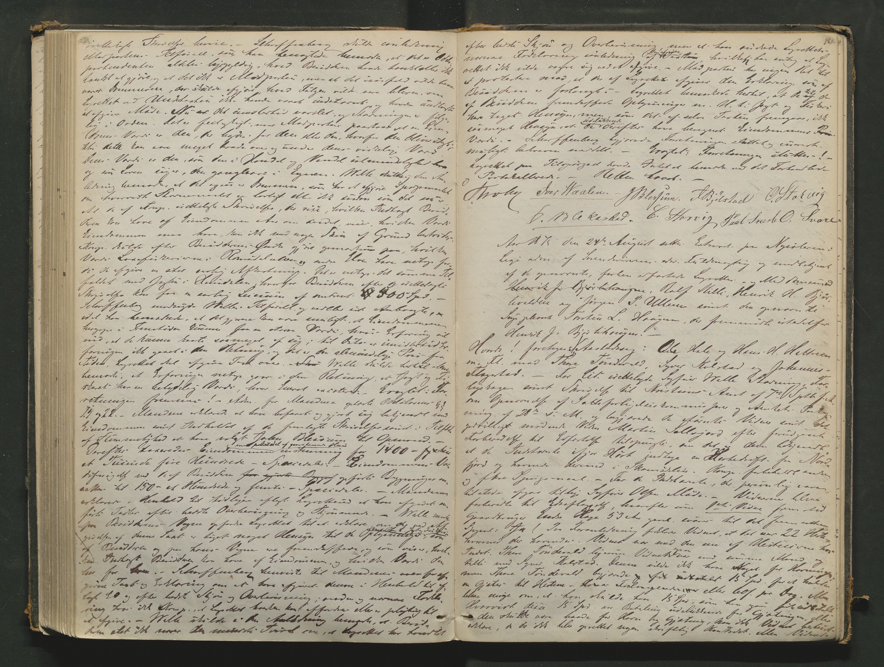 Nord-Gudbrandsdal tingrett, AV/SAH-TING-002/G/Gc/Gcb/L0003: Ekstrarettsprotokoll for åstedssaker, 1867-1876, s. 179b-180a