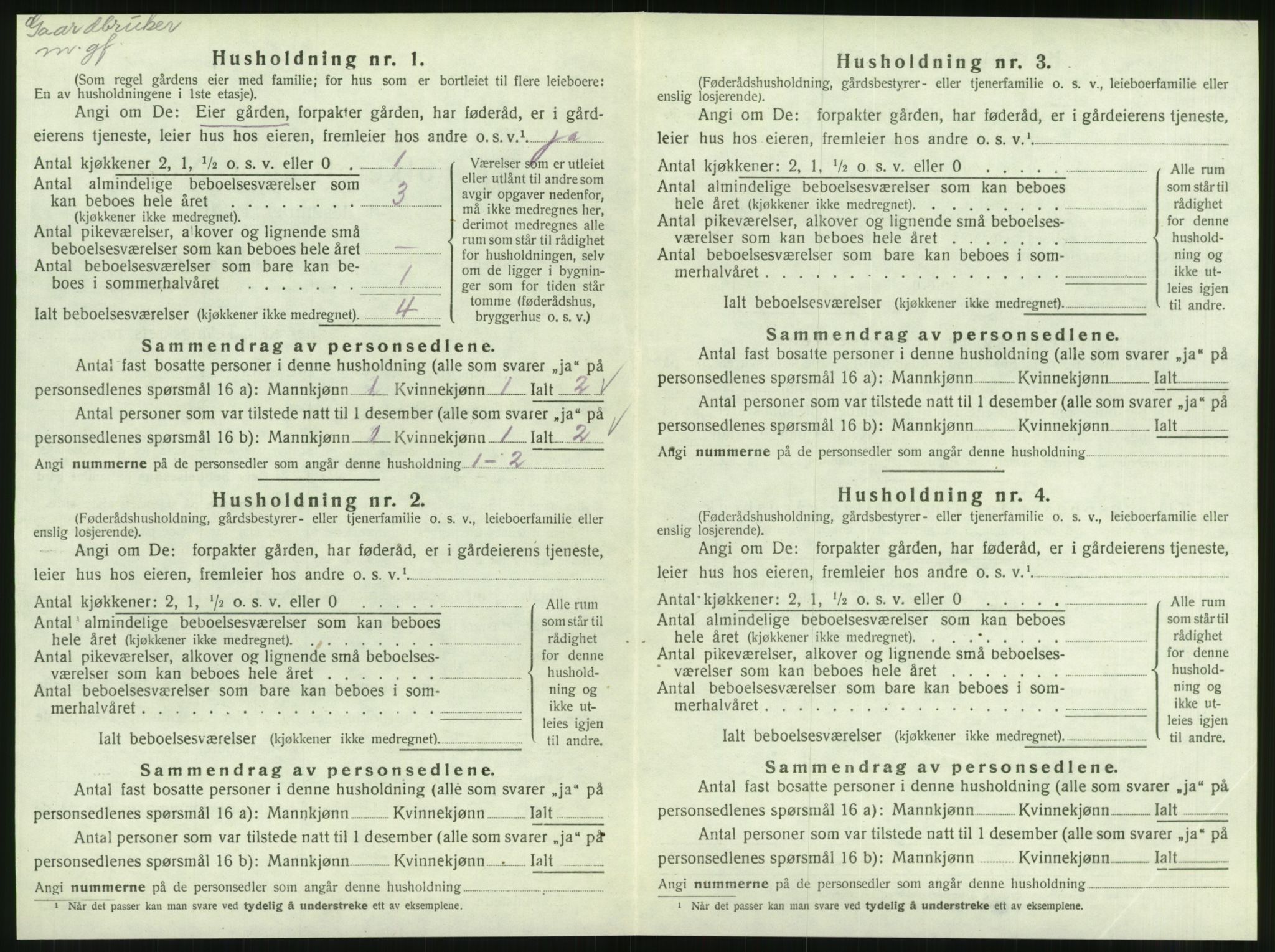 SAT, Folketelling 1920 for 1813 Velfjord herred, 1920, s. 518