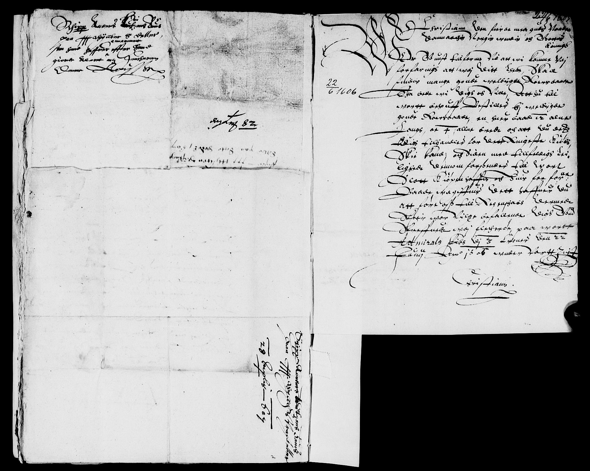 Rentekammeret inntil 1814, Reviderte regnskaper, Lensregnskaper, AV/RA-EA-5023/R/Rb/Rbp/L0002: Bratsberg len, 1599-1609