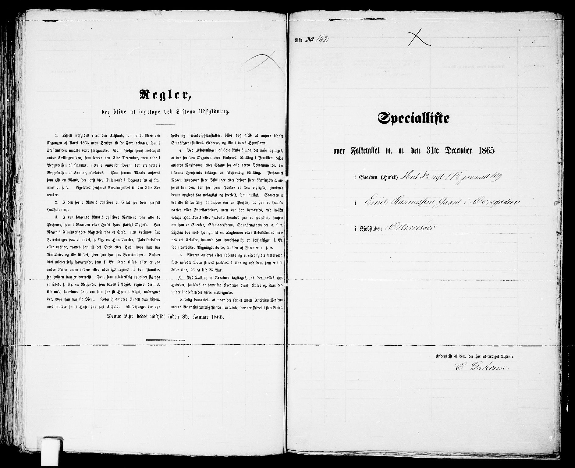 RA, Folketelling 1865 for 0901B Risør prestegjeld, Risør kjøpstad, 1865, s. 331