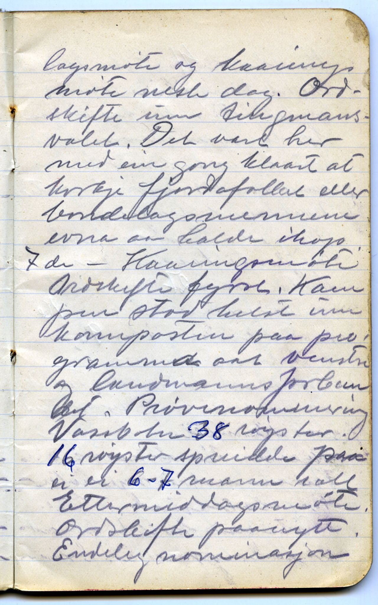 Gerhard Kjølås-arkivet, FMFB/A-1081/F/L0011: Bok IXa, 1918-1919