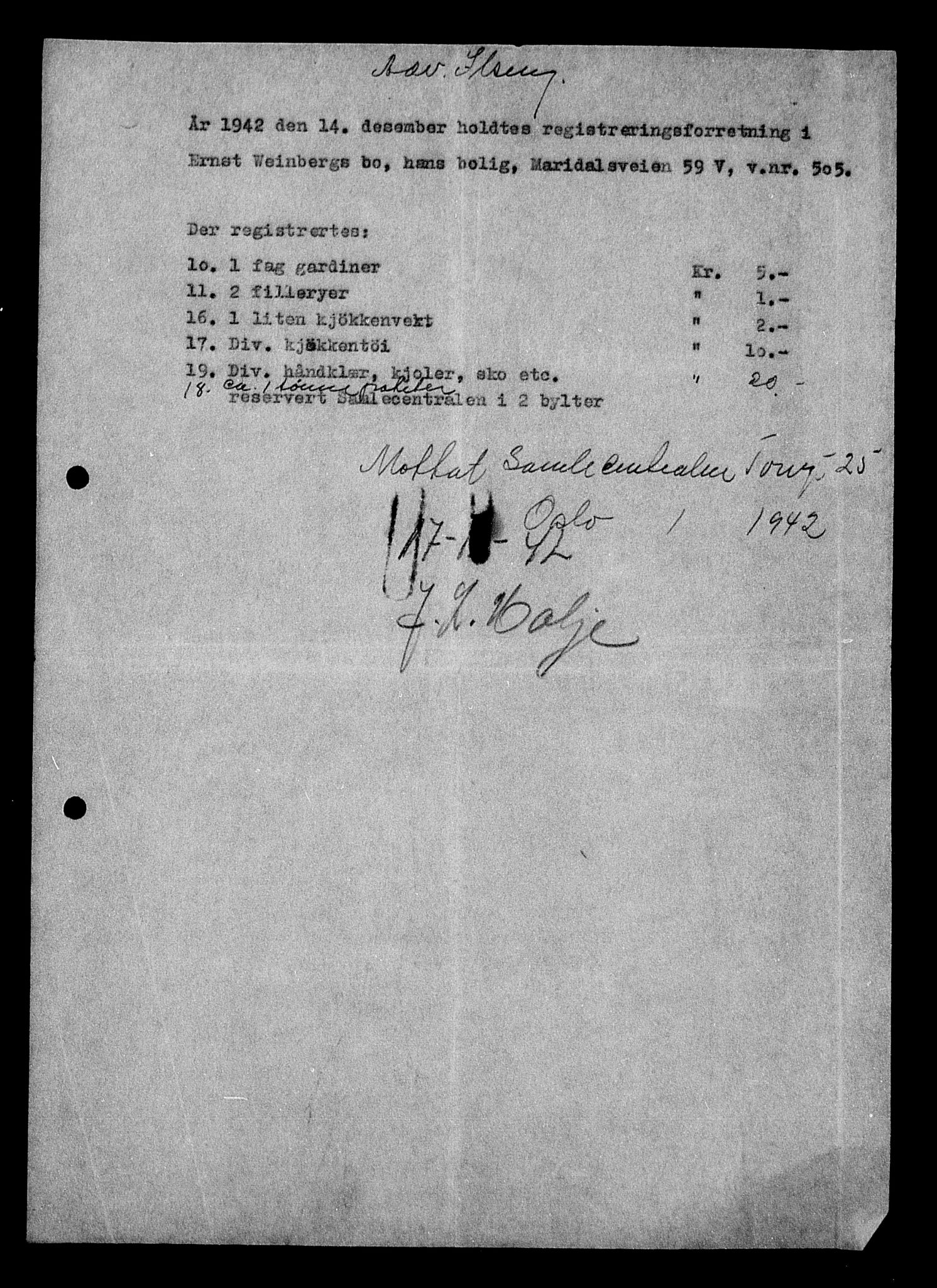 Justisdepartementet, Tilbakeføringskontoret for inndratte formuer, AV/RA-S-1564/H/Hc/Hcc/L0985: --, 1945-1947, s. 351