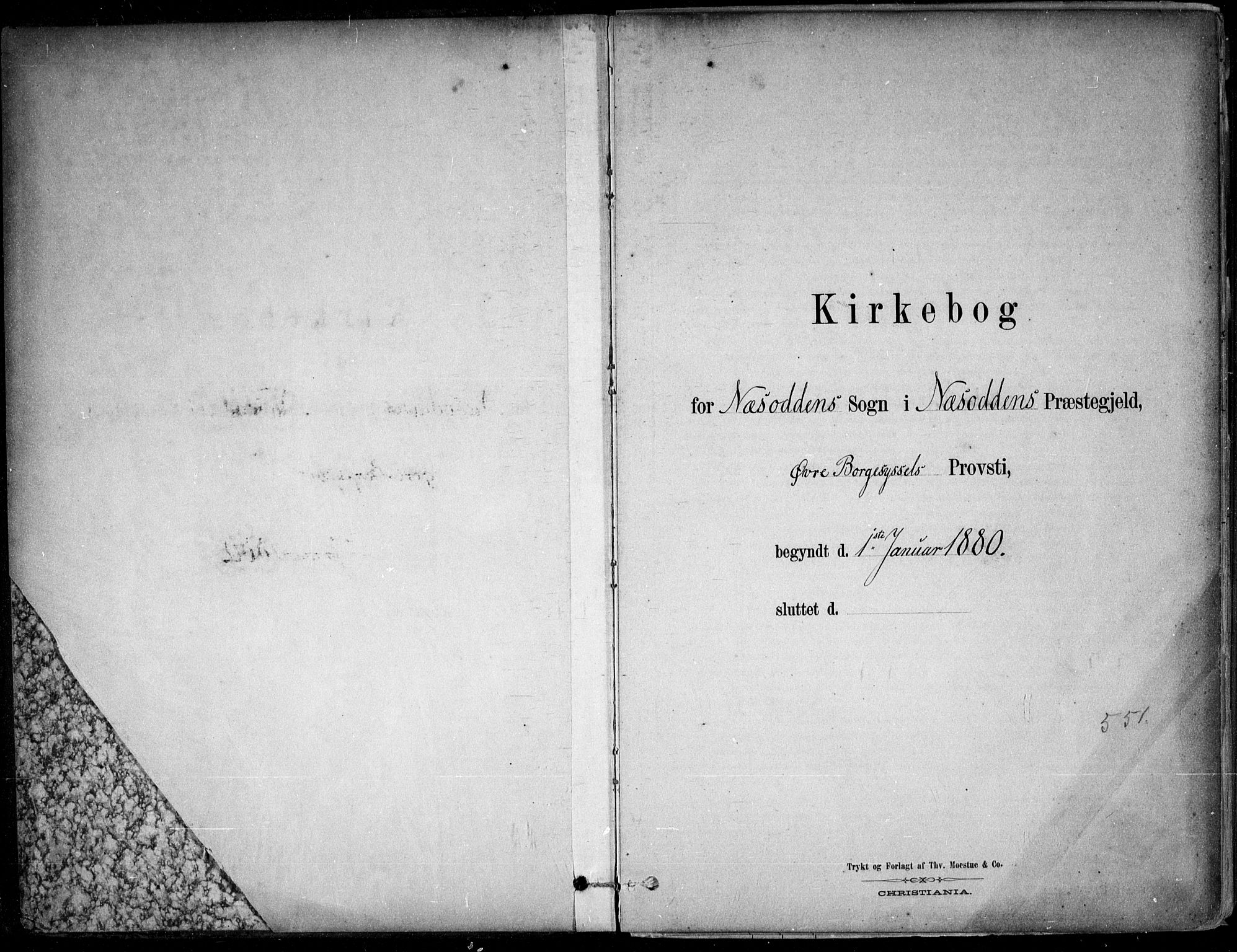 Nesodden prestekontor Kirkebøker, SAO/A-10013/F/Fa/L0009: Ministerialbok nr. I 9, 1880-1915