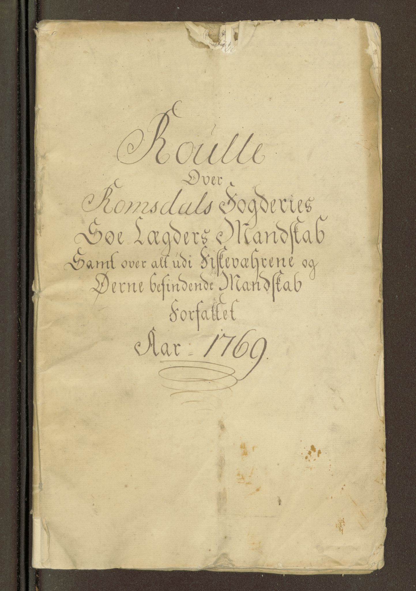 Sjøinnrulleringen - Trondhjemske distrikt, AV/SAT-A-5121/01/L0047/0002: -- / Lægds og hovedrulle for Romsdal fogderi, 1769-1790, s. 147