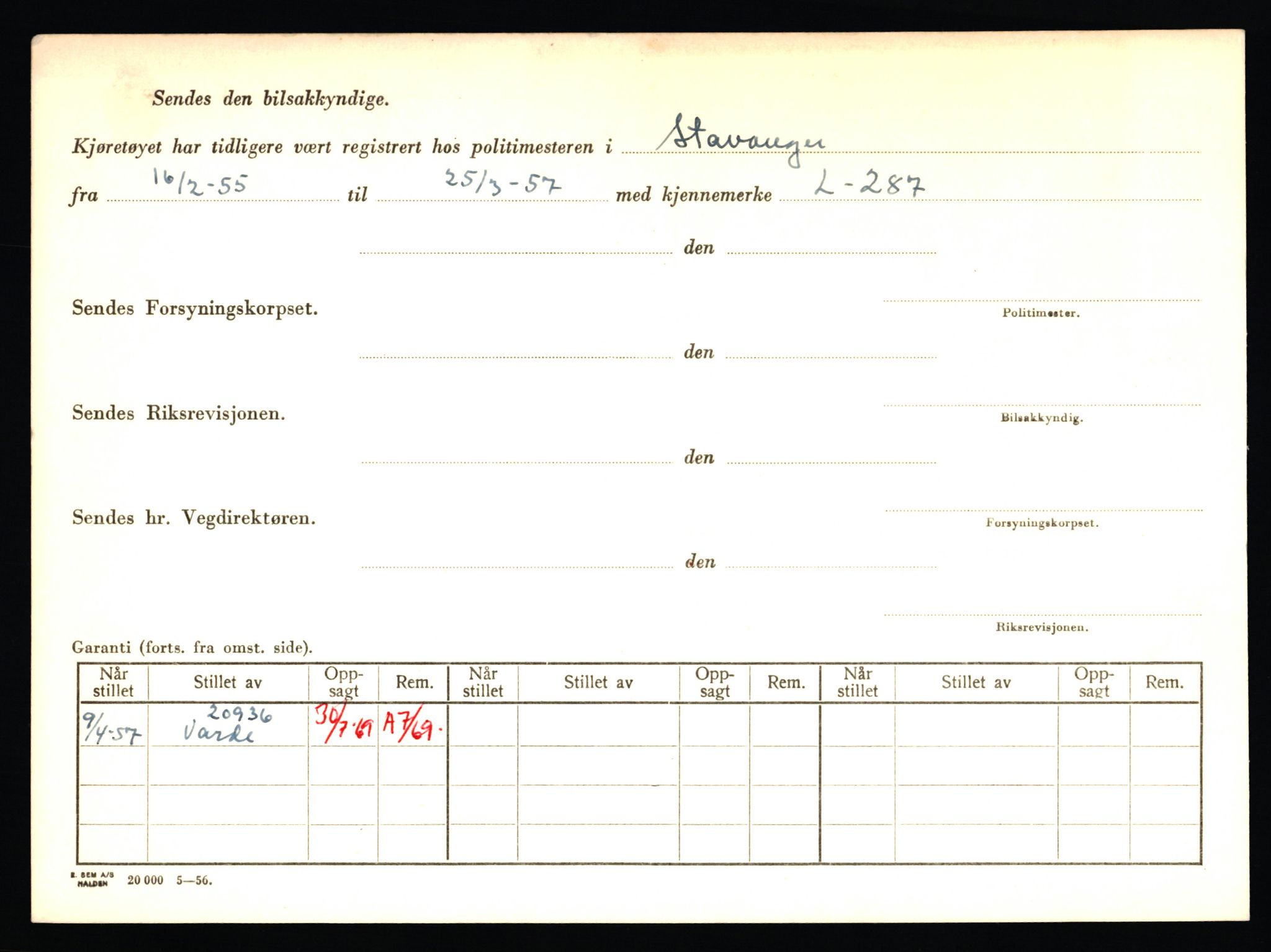 Stavanger trafikkstasjon, AV/SAST-A-101942/0/F/L0036: L-20000 - L-20499, 1930-1971, s. 1824