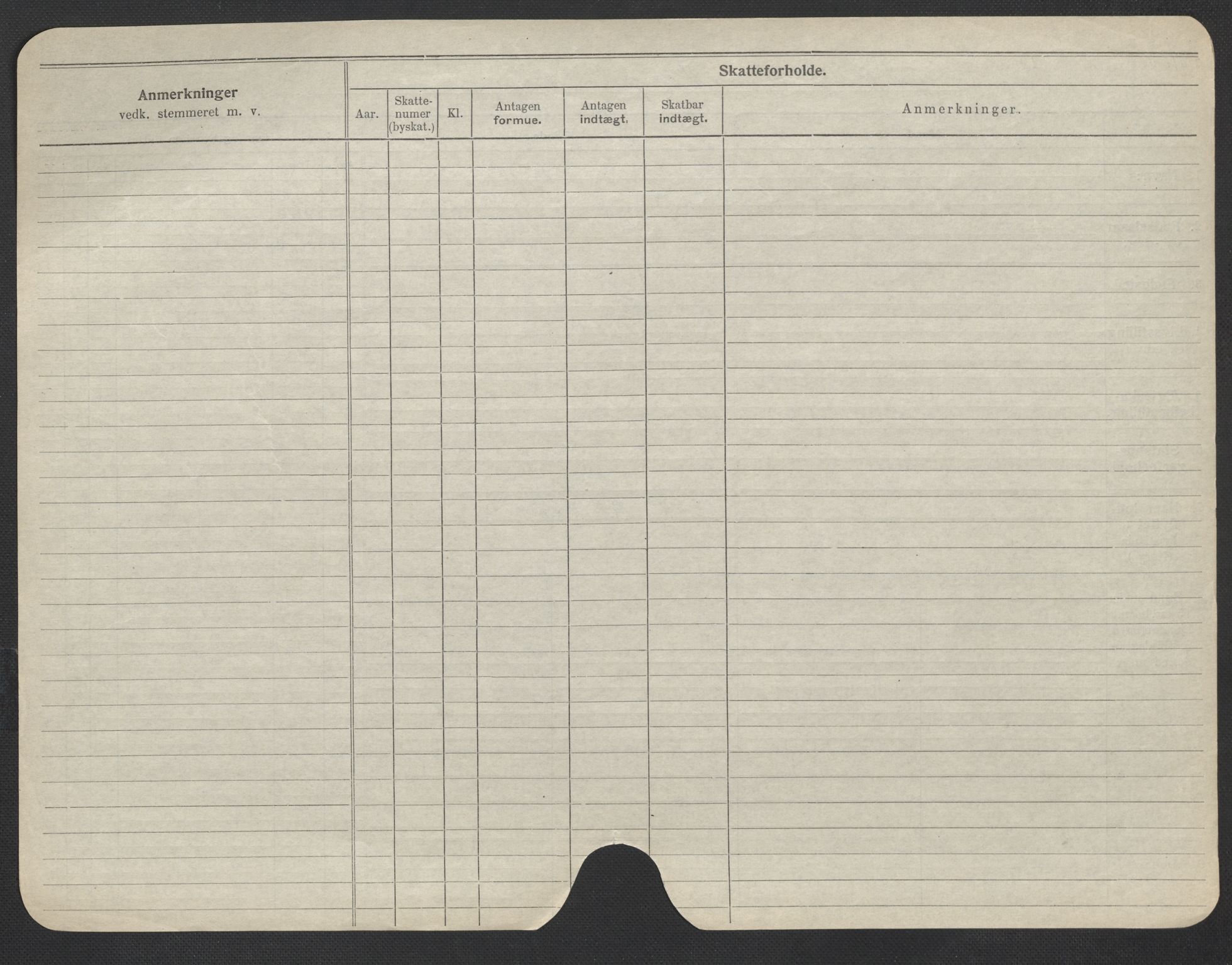 Oslo folkeregister, Registerkort, AV/SAO-A-11715/F/Fa/Fac/L0020: Kvinner, 1906-1914, s. 500b