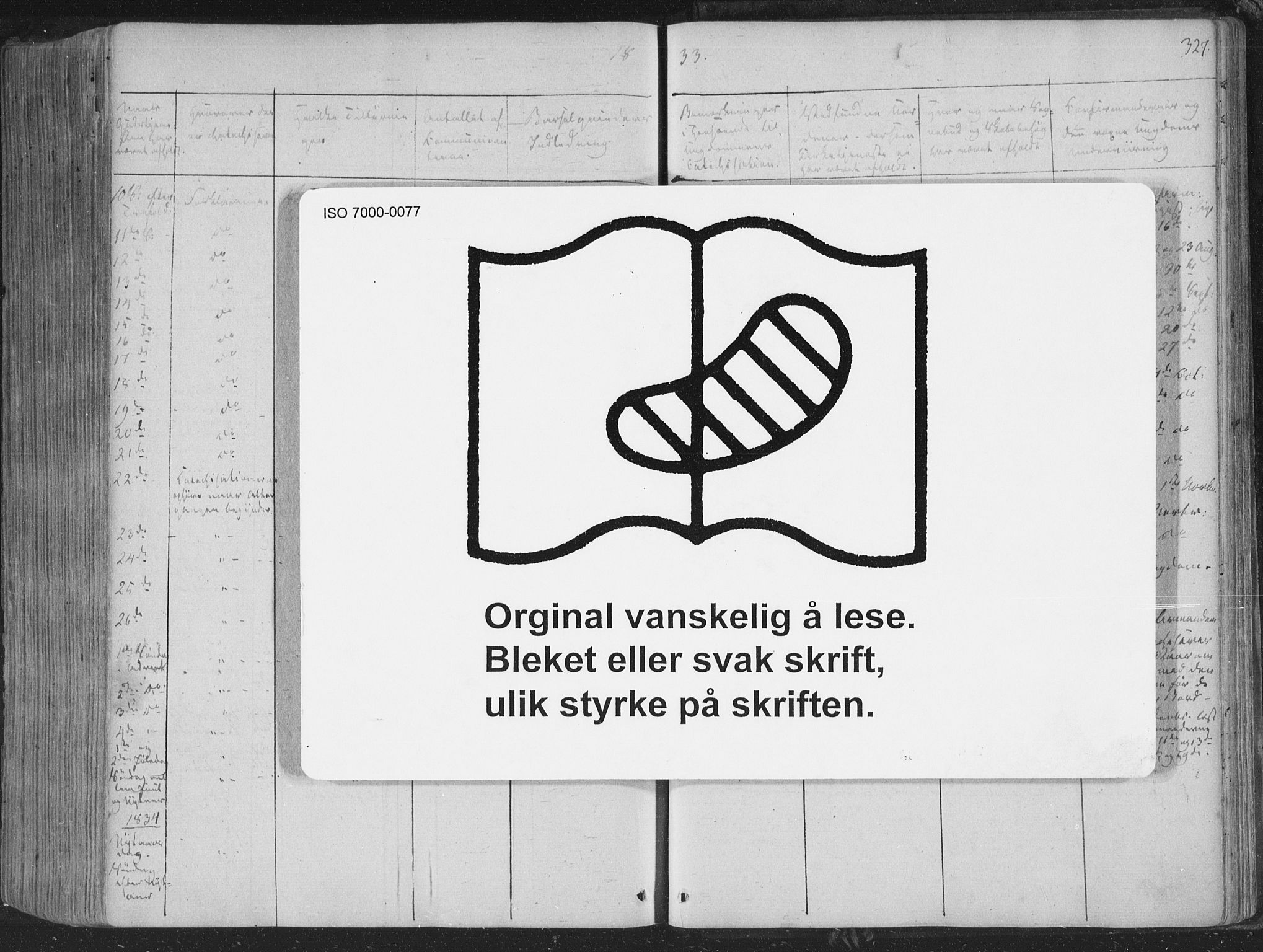 Røyken kirkebøker, AV/SAKO-A-241/F/Fa/L0005: Ministerialbok nr. 5, 1833-1856, s. 327