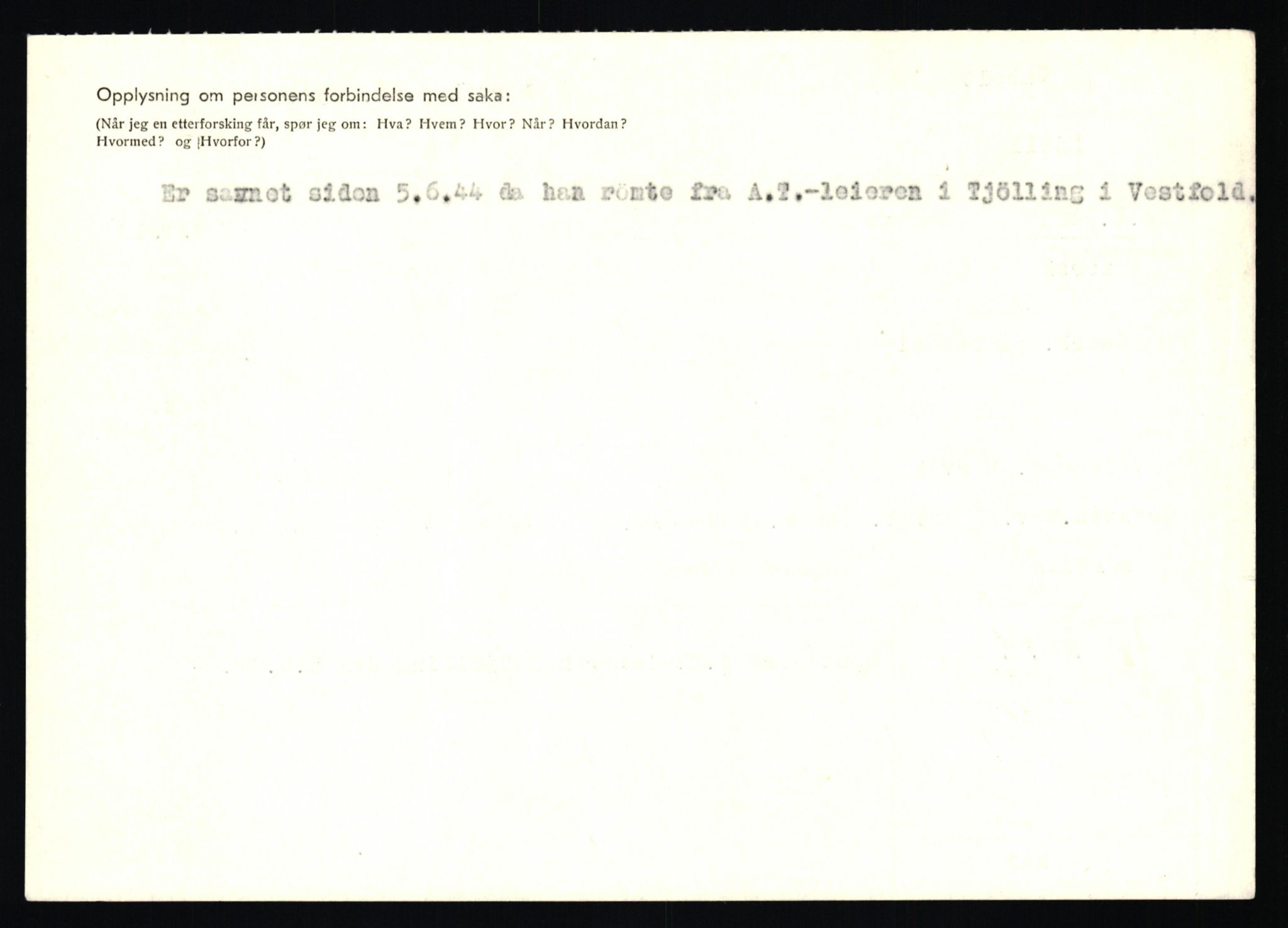 Statspolitiet - Hovedkontoret / Osloavdelingen, AV/RA-S-1329/C/Ca/L0012: Oanæs - Quistgaard	, 1943-1945, s. 2043