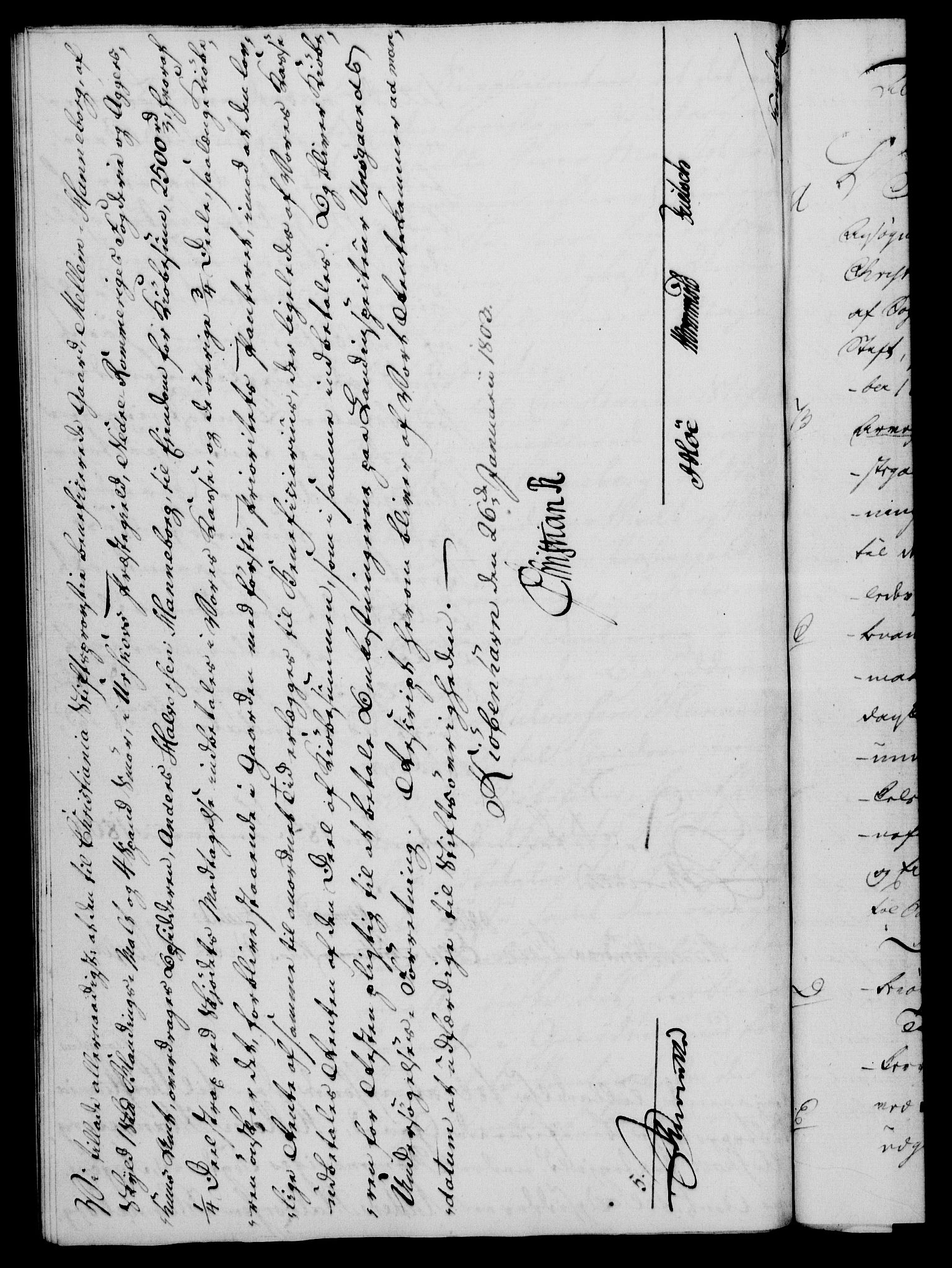 Rentekammeret, Kammerkanselliet, RA/EA-3111/G/Gf/Gfa/L0085: Norsk relasjons- og resolusjonsprotokoll (merket RK 52.85), 1803, s. 82