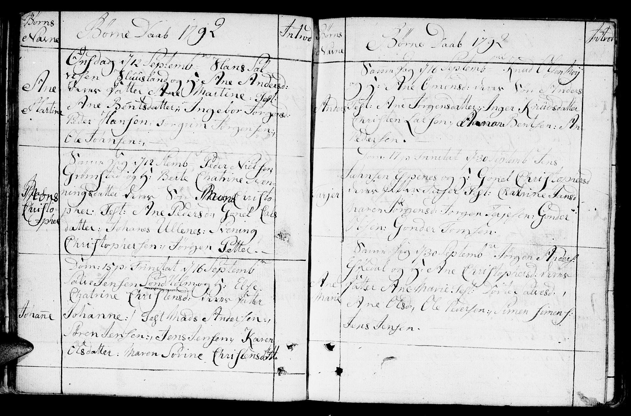 Fjære sokneprestkontor, AV/SAK-1111-0011/F/Fb/L0005: Klokkerbok nr. B 5, 1785-1803, s. 104