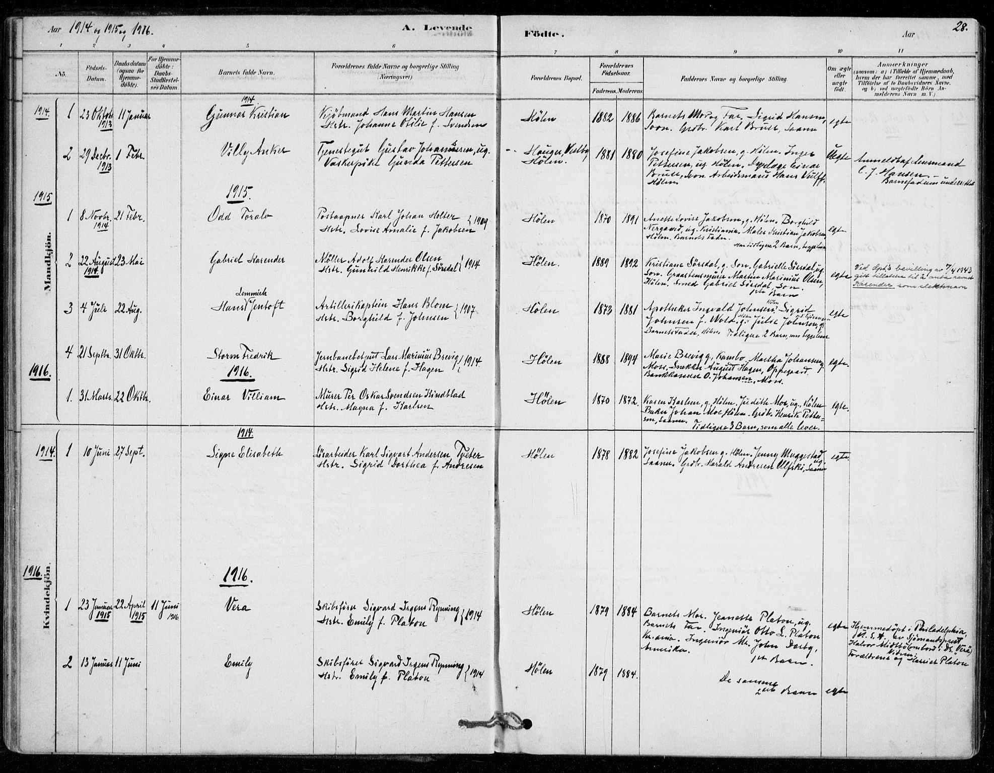 Vestby prestekontor Kirkebøker, AV/SAO-A-10893/F/Fe/L0001: Ministerialbok nr. V 1, 1878-1931, s. 28