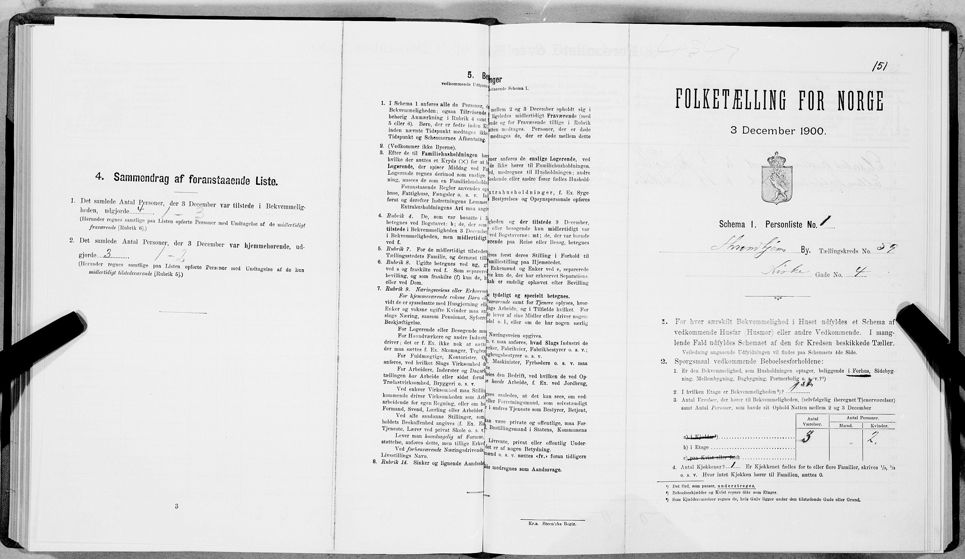 SAT, Folketelling 1900 for 1601 Trondheim kjøpstad, 1900, s. 10046
