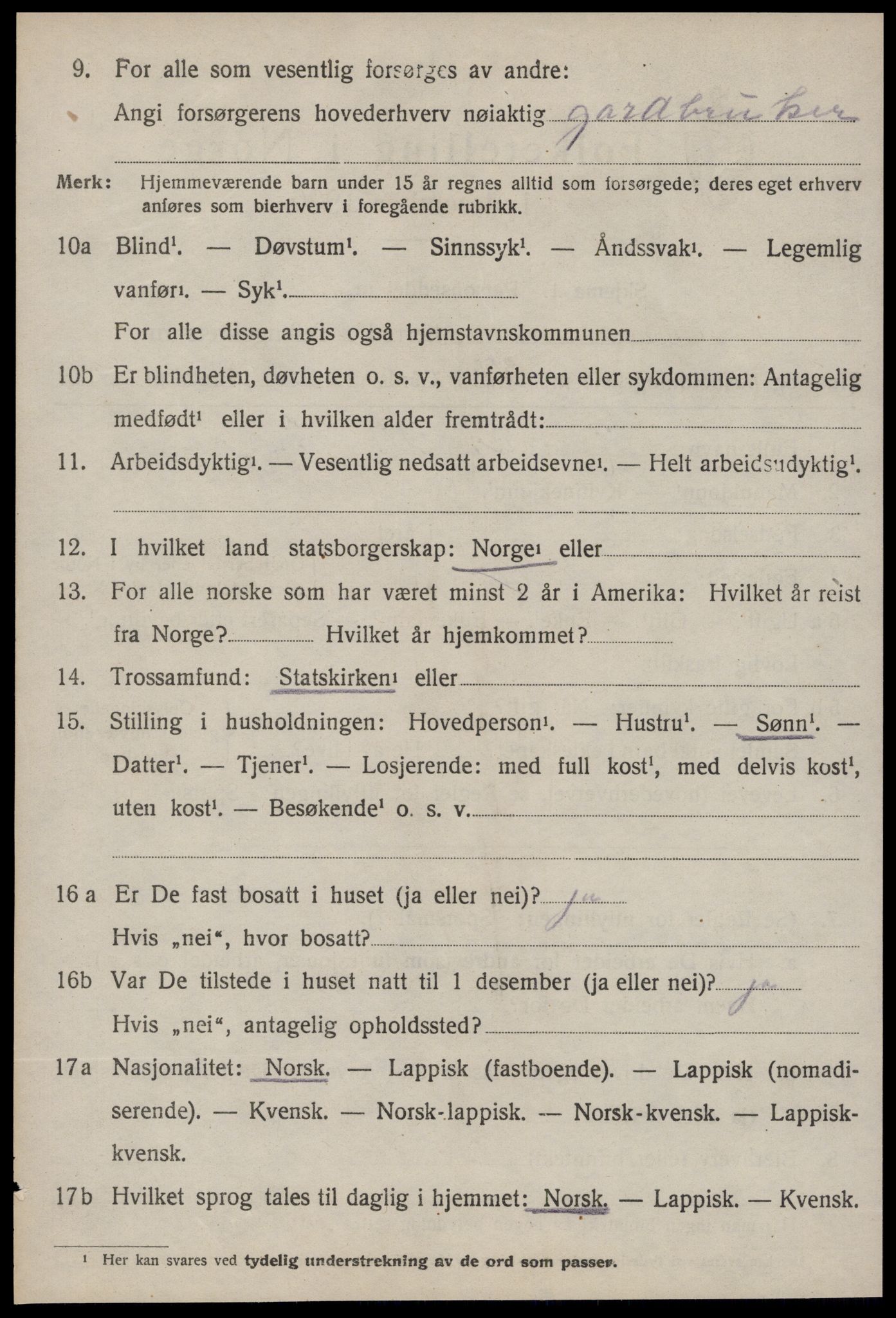 SAT, Folketelling 1920 for 1663 Malvik herred, 1920, s. 2269