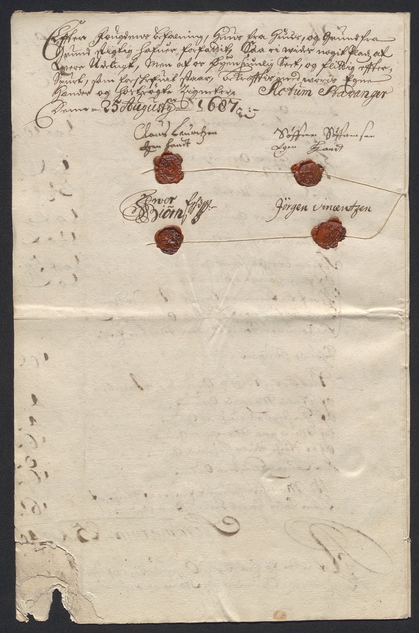 Rentekammeret inntil 1814, Reviderte regnskaper, Byregnskaper, RA/EA-4066/R/Ro/L0316: [O14] Sikt og sakefall, 1662-1693, s. 344