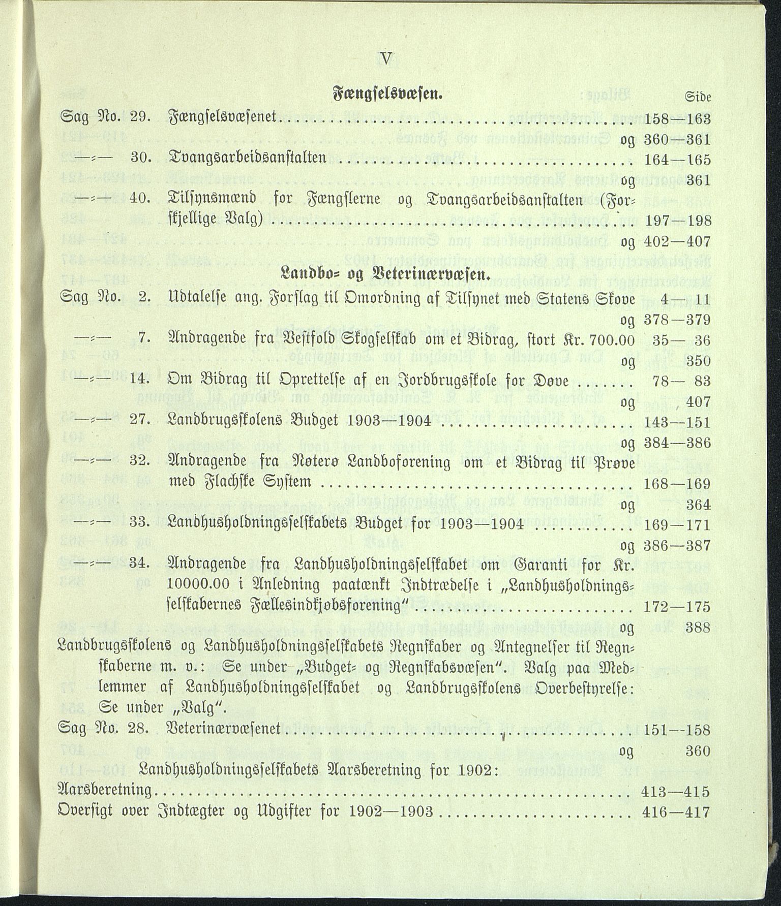 Vestfold fylkeskommune. Fylkestinget, VEMU/A-1315/A/Ab/Abb/L0050: Fylkestingsforhandlinger, 1903