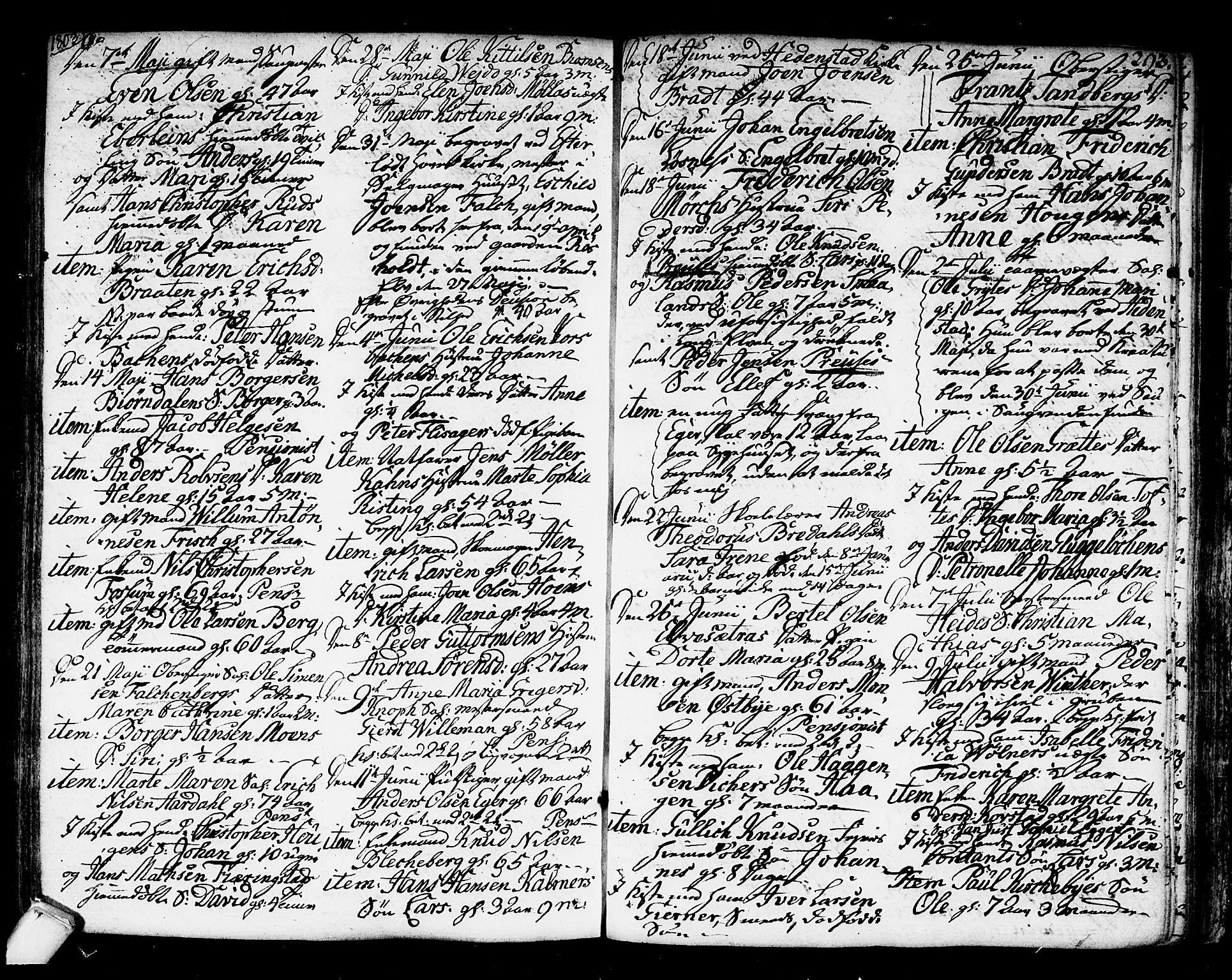 Kongsberg kirkebøker, SAKO/A-22/F/Fa/L0007: Ministerialbok nr. I 7, 1795-1816, s. 293